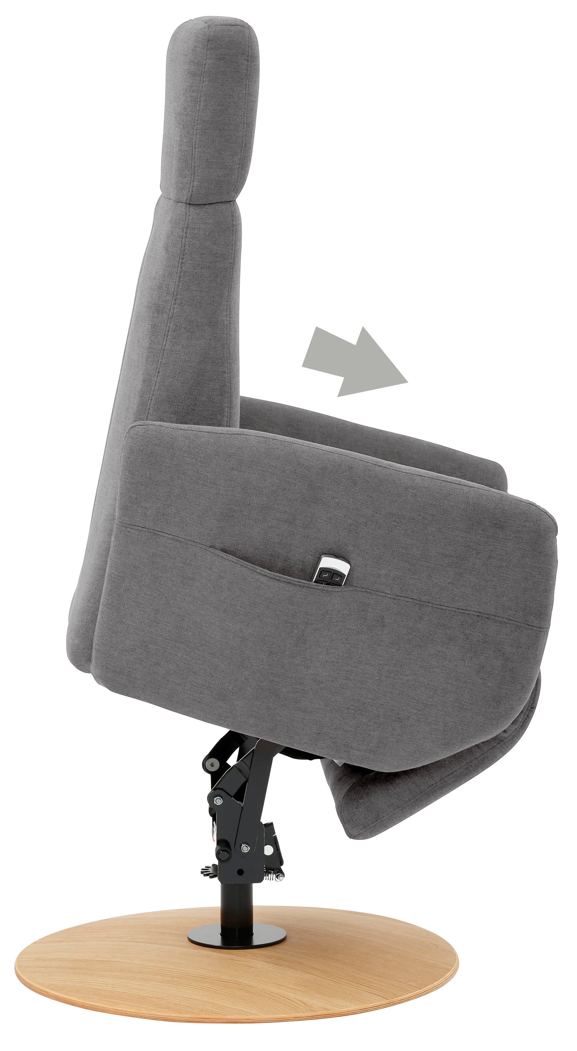 sit&more Relaxfauteuil Cobra naar keuze met 2 motoren, 2 motoren en accu of met 2 motoren