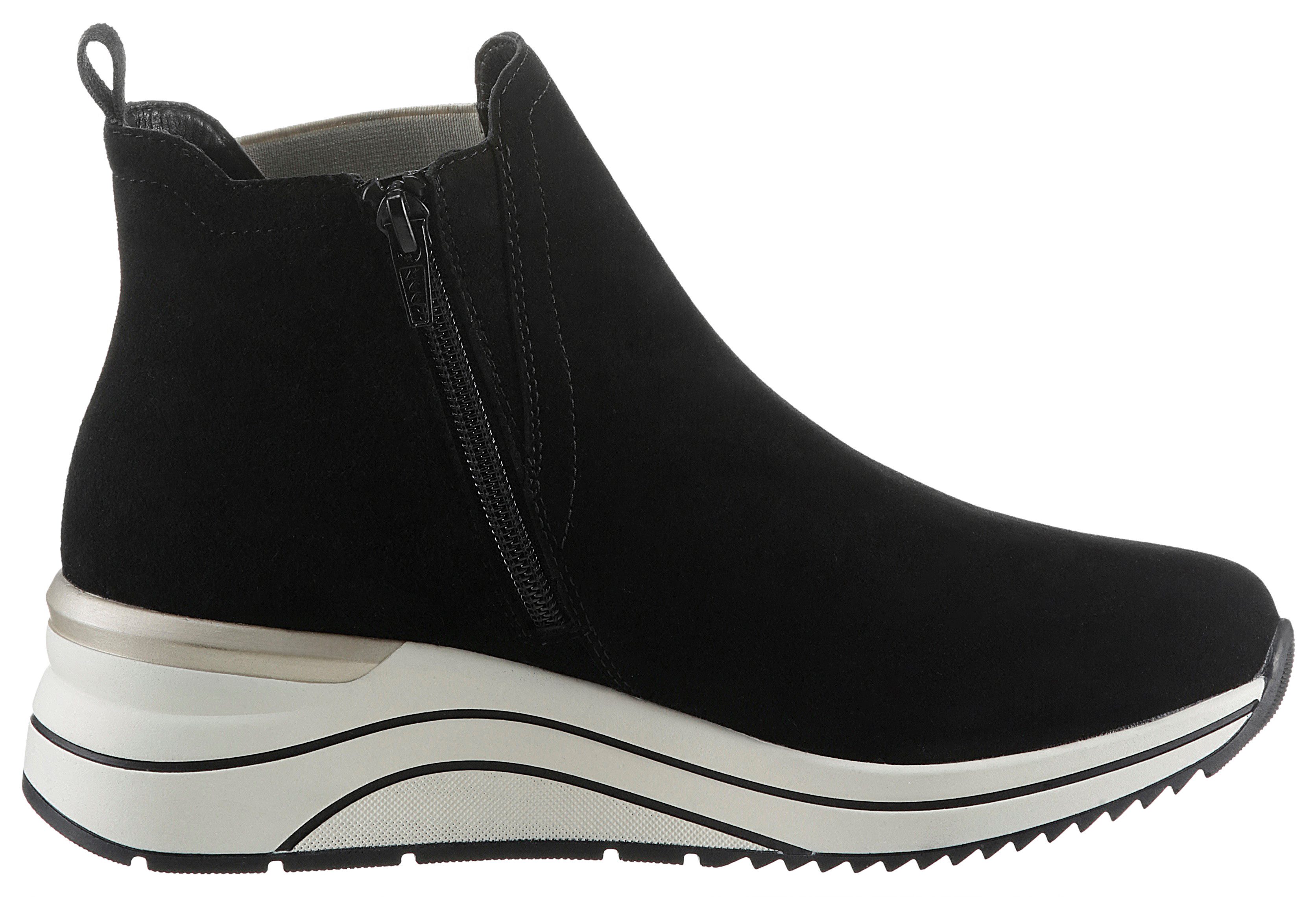 Remonte Chelsea-boots sleehak, enkellaars, zachte inlegzool met schokabsorptie