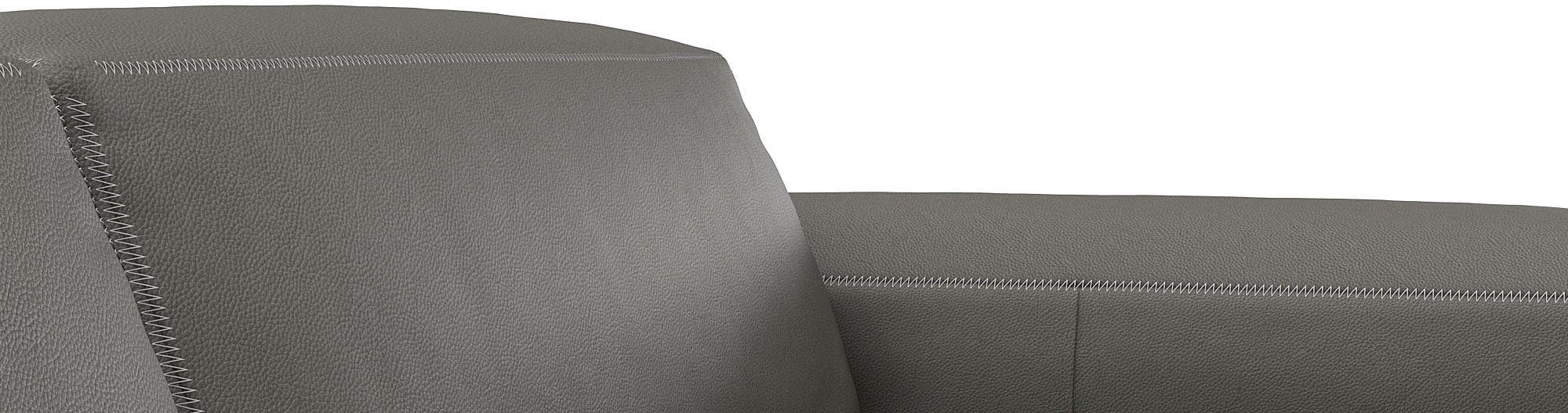 FLEXLUX Hoekbank Lucera, super comfortabel door hoogwaardige zitconstructie met koudschuim