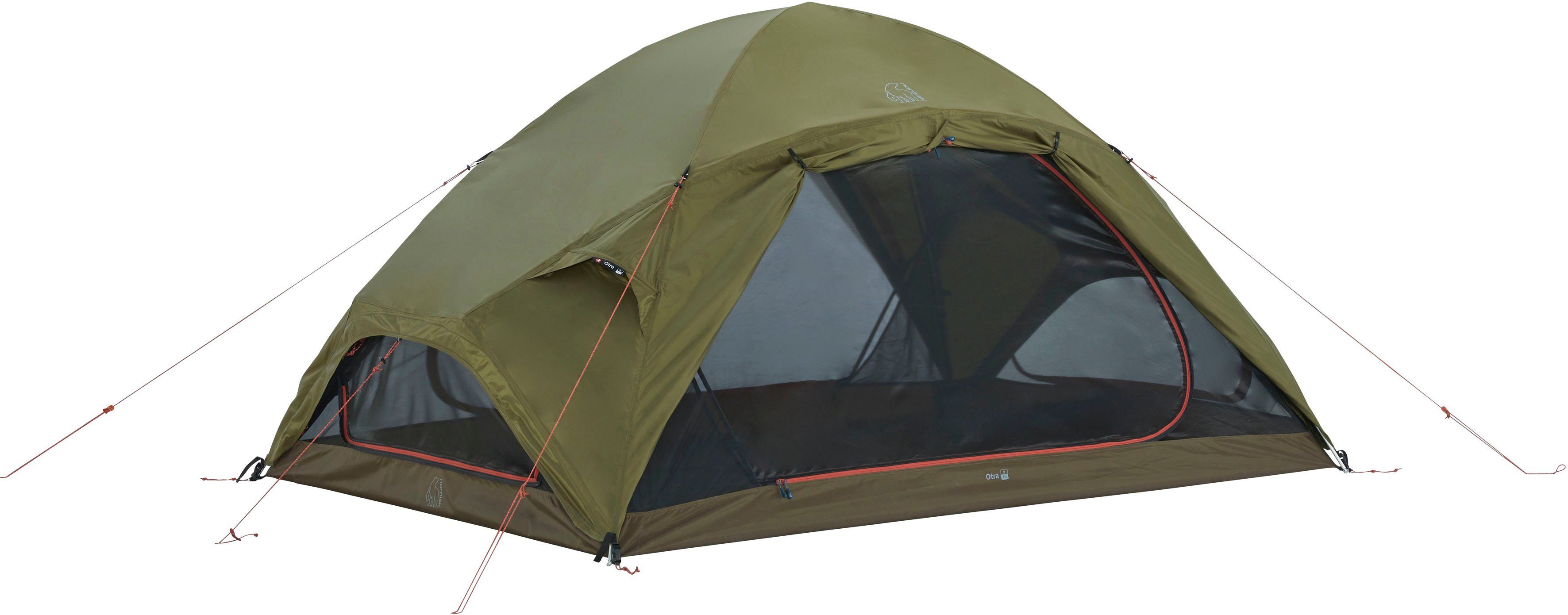 Nordisk Koepeltent Otra 2 PU Tent Dark Olive (set, 1-delig)