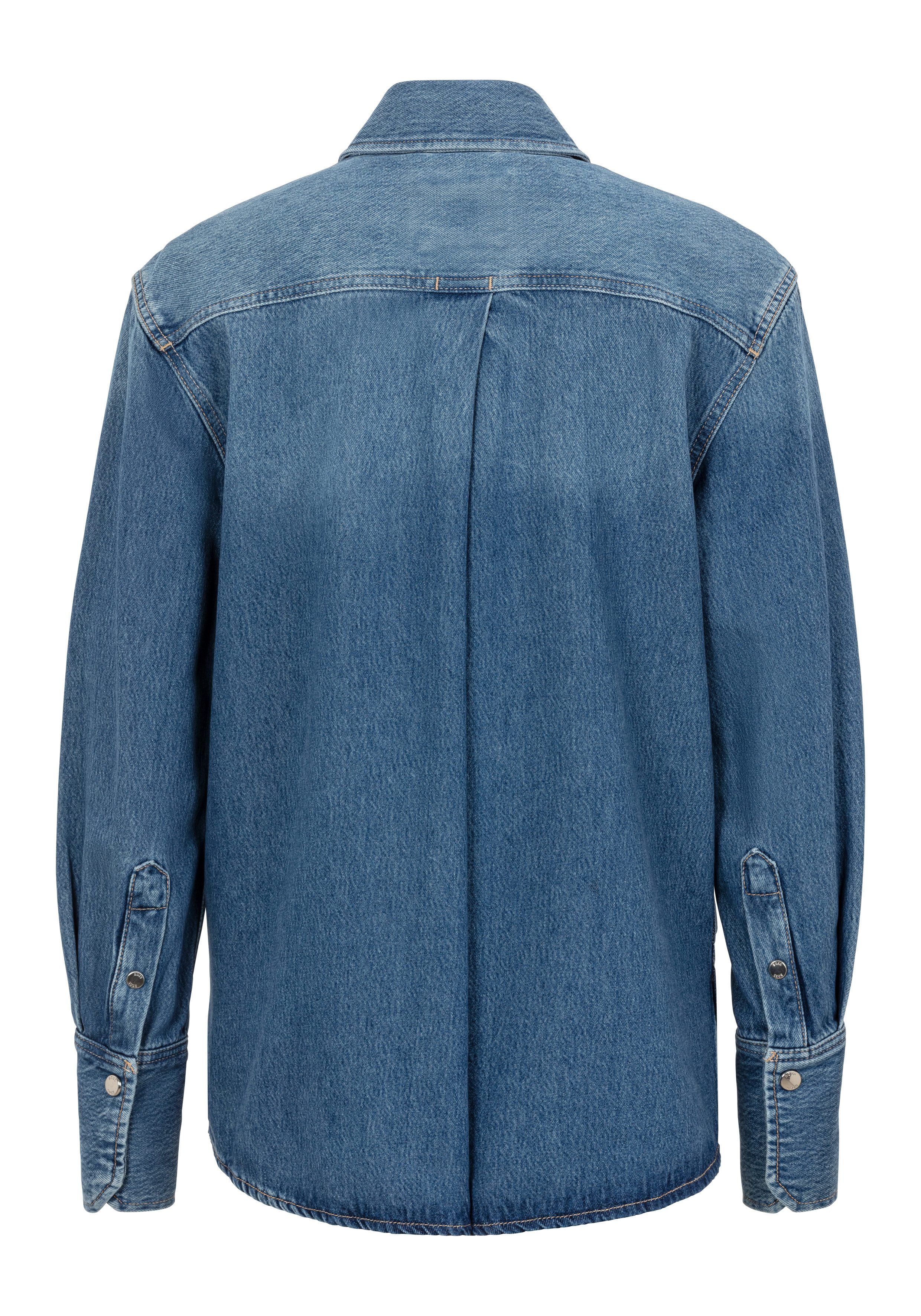 Boss Orange Overhemdblouse CARGO SHIRT Premium Damesmode