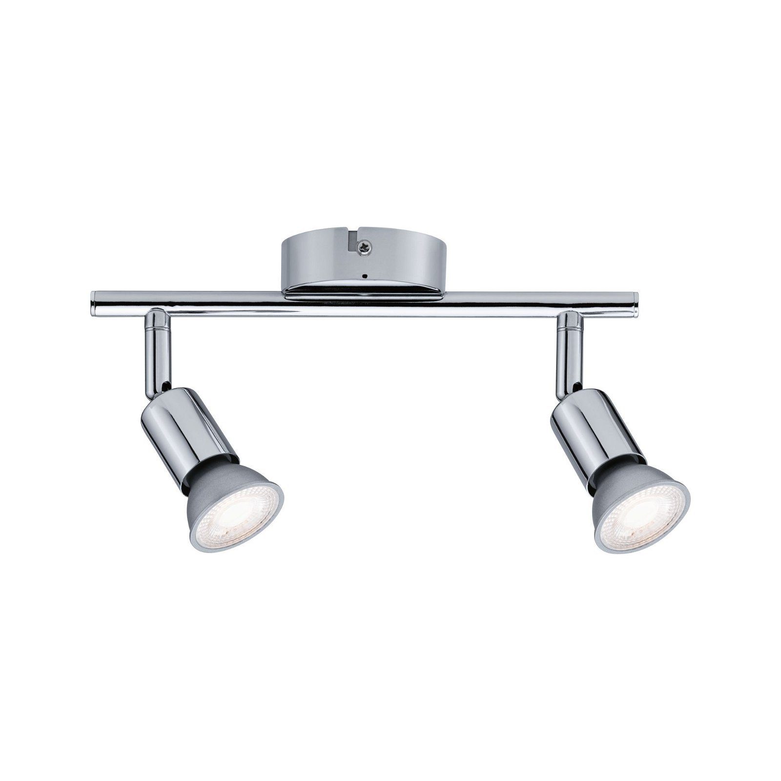 Paulmann Plafondlamp Carolina Spotlight IP44 max. 2x10W chroom 230V metaal, GU 10 (1 stuk)