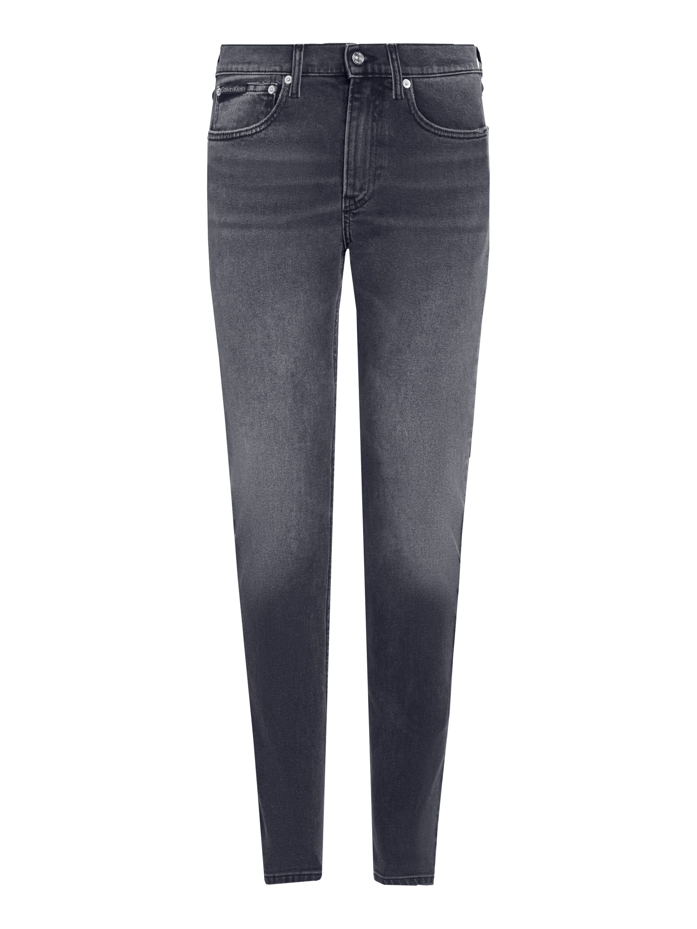 Calvin Klein Slim fit jeans SLIM TAPER Muntzakje, logo borduursel