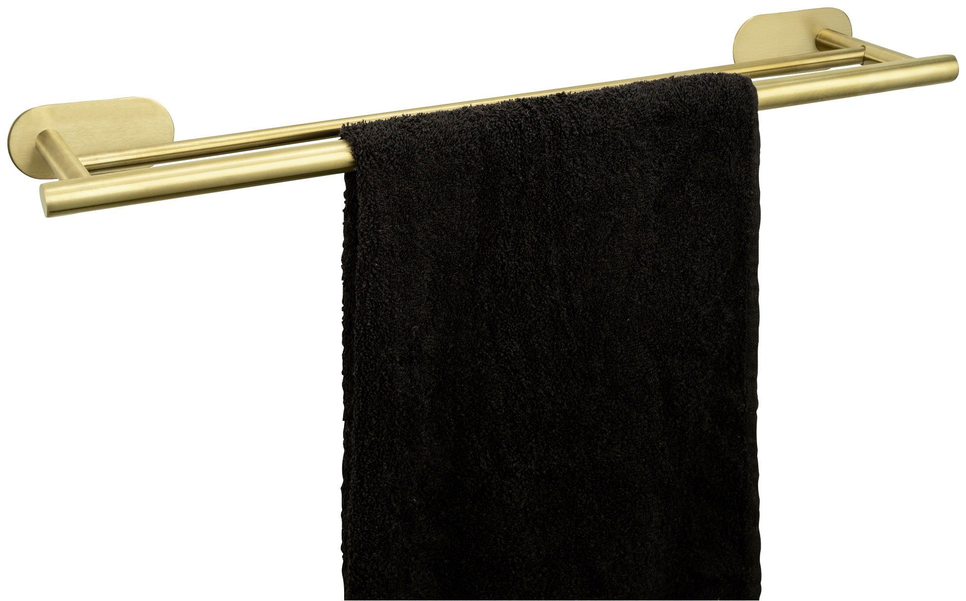 WENKO Handdoekstang Turbo-Loc® Duo Orea Bevestigen zonder boren
