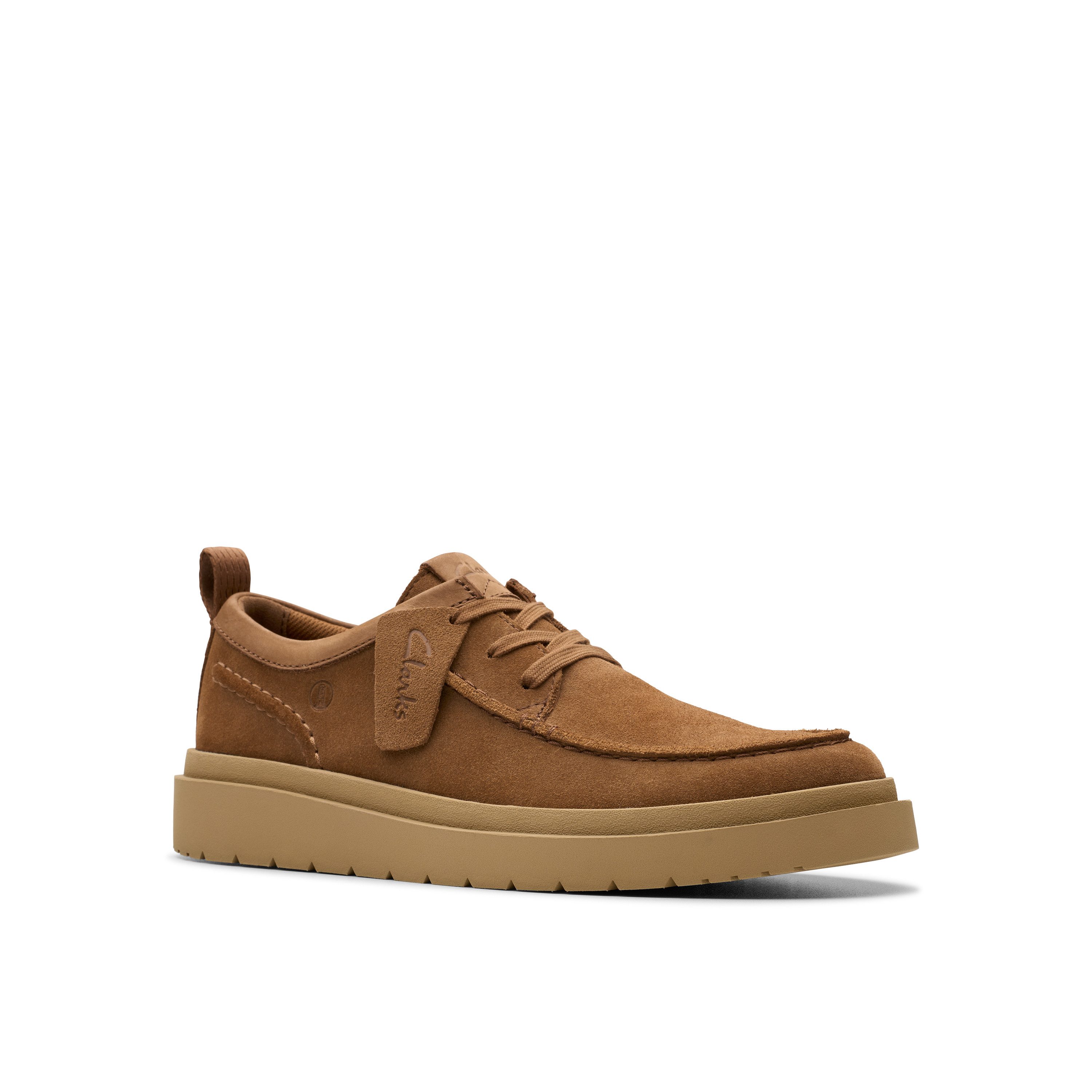 Clarks Veterschoenen Polden Moc , veterschoen, business schoen, moccasin in casual look