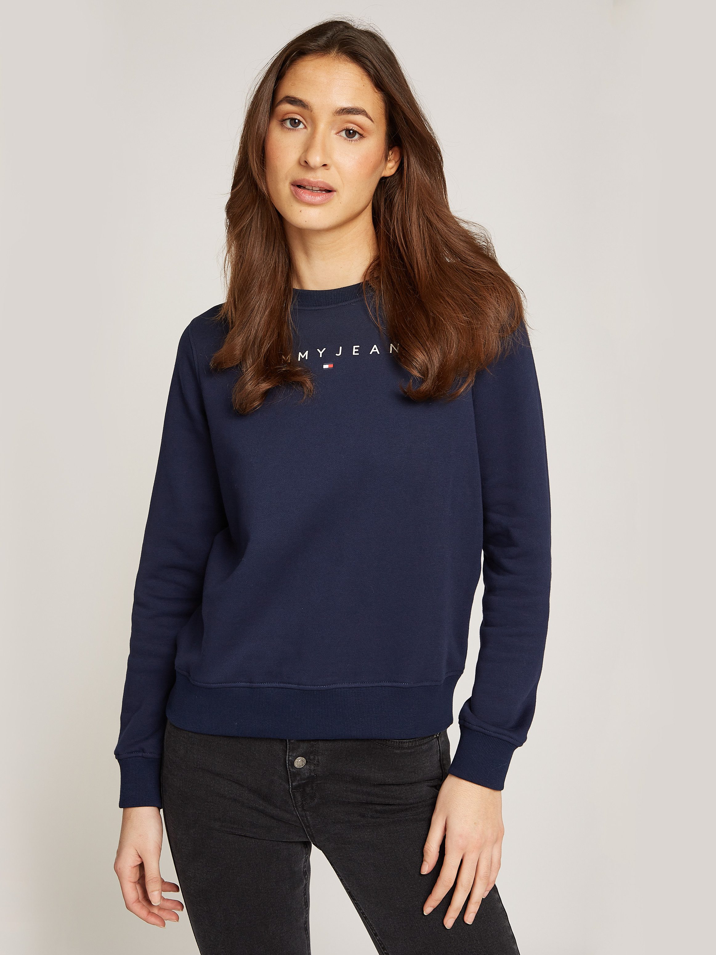 TOMMY JEANS Sweatshirt TJW REG LINEAR CREW EXT