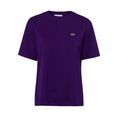 lacoste t-shirt (1-delig) paars