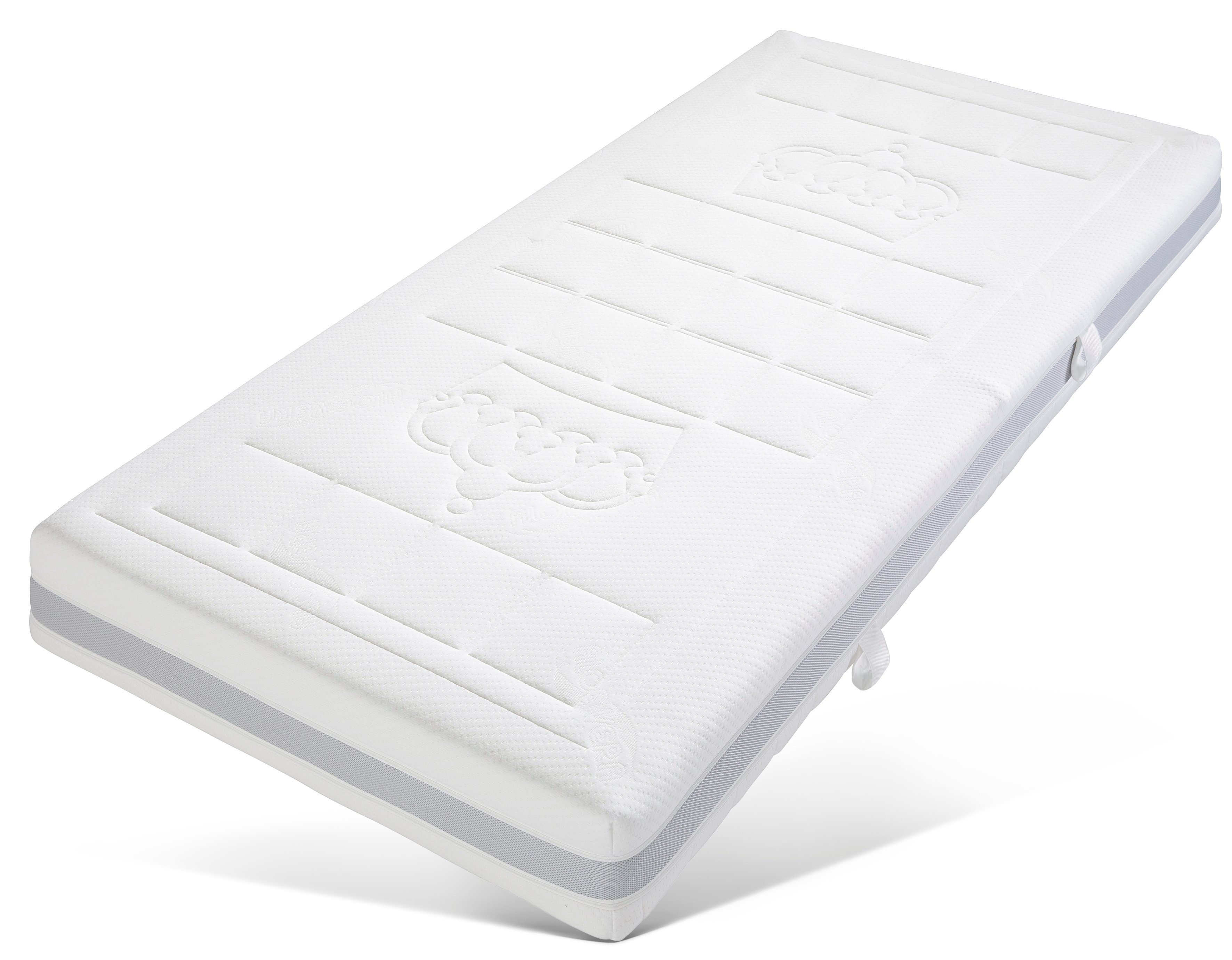 Malie Pocketveringsmatras Matras Koningin 7 zones pocketveringmatras 90x200cm & andere maten, matras h2, h3, h4, h5 hoogte 24 cm