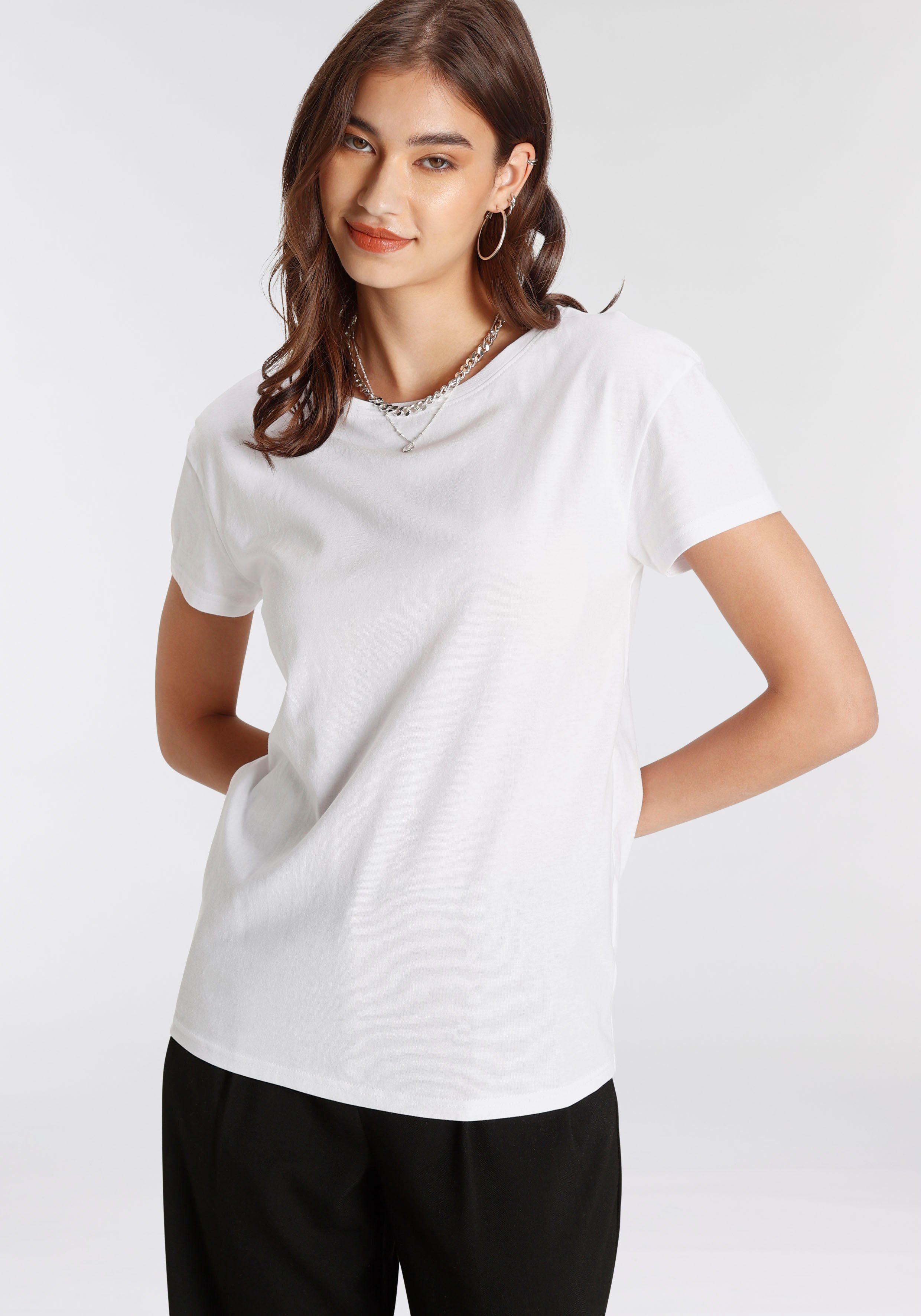AJC T-shirt in een trendy oversized look - nieuwe collectie