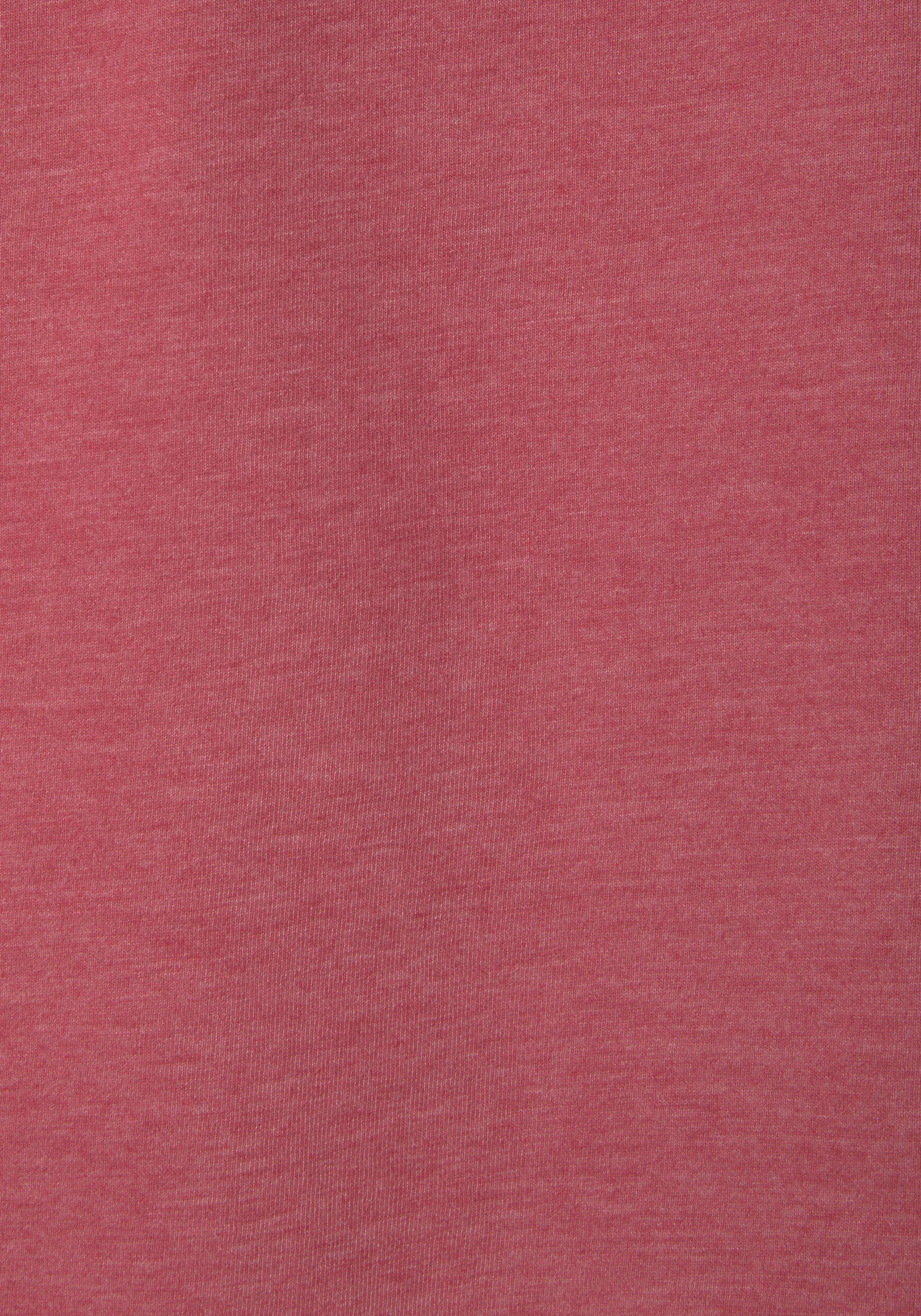Elbsand Longsleeve Ingrun met logoprint op de voorkant shirt met lange mouwen van een katoenmix sportief-casual