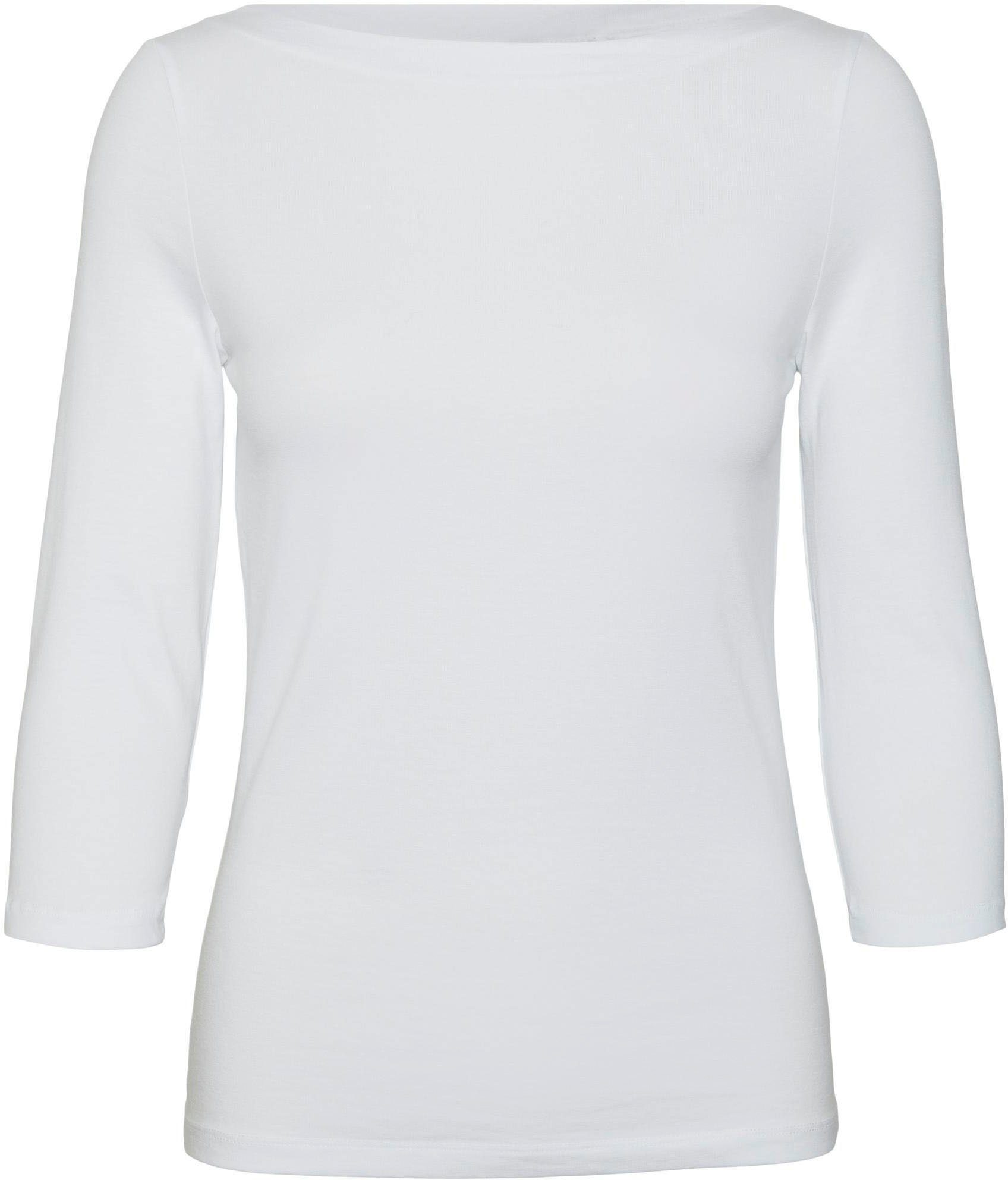 Vero Moda Shirt met 3/4 mouwen VMPANDA MODAL 3/4 TOP JRS NOOS