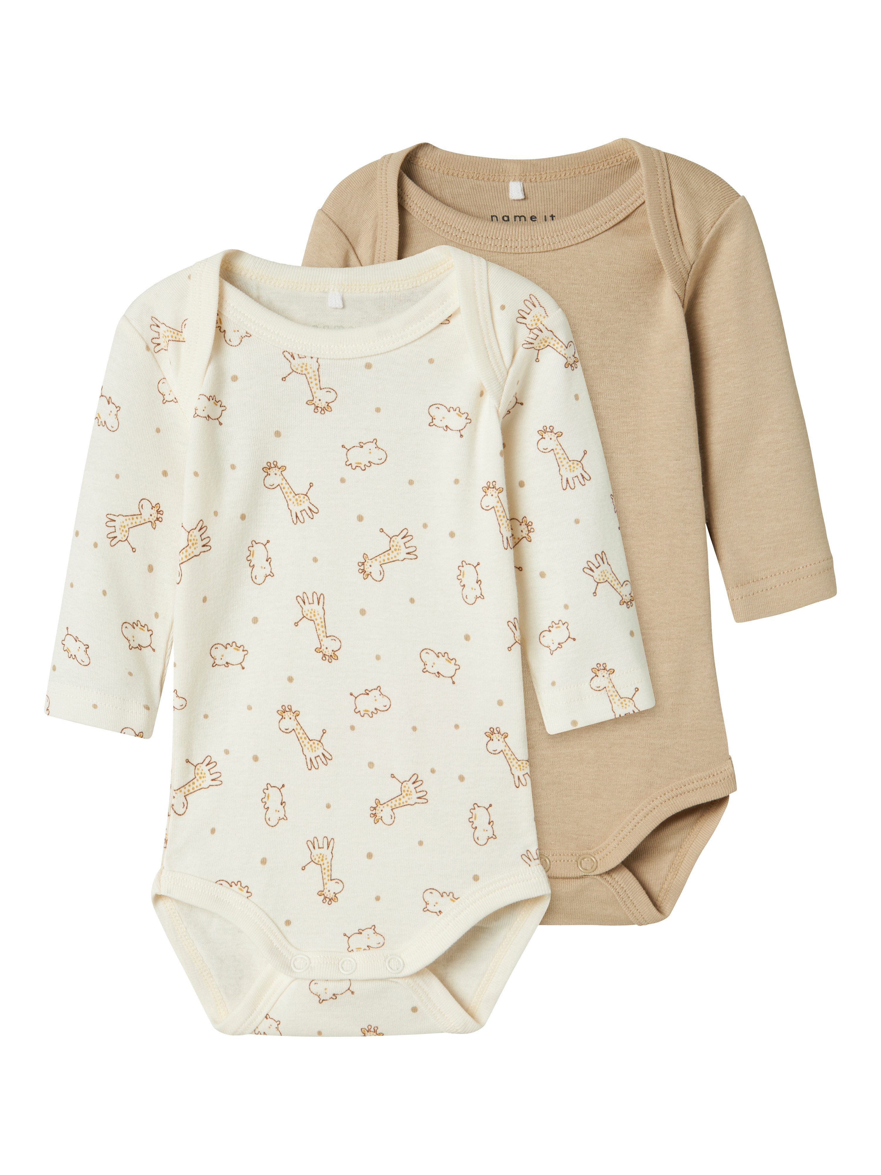 Name It Body NBNBODY 3P LS JET STREAM GIRAFFE NOOS (set, 3-delig)