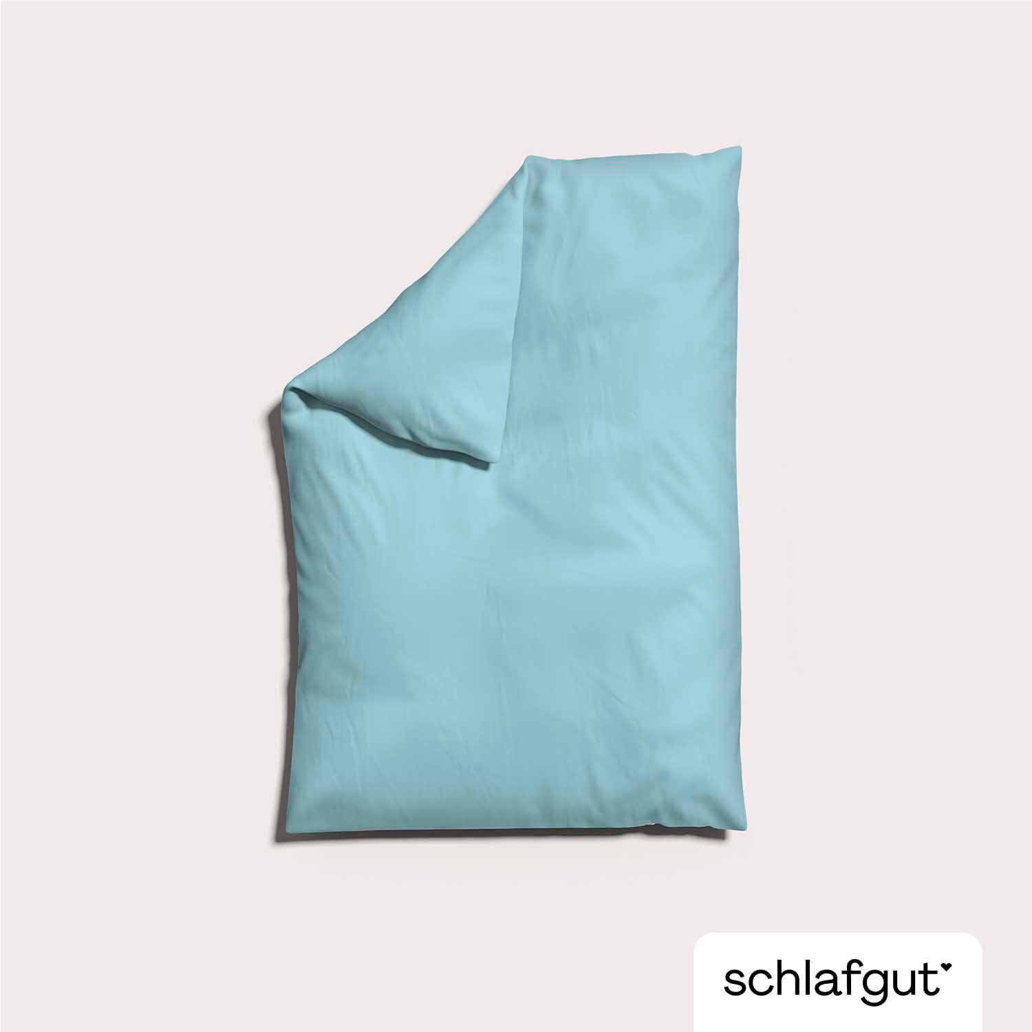 Schlafgut Dekbedovertrek Woven Satin bijzonder dicht geweven, mix & match: bijpassende kussenhoes verkrijgbaar (1 stuk)