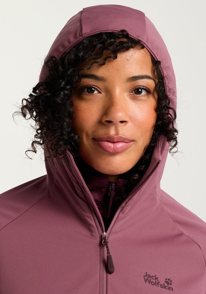 Jack Wolfskin Functioneel jack HIKE WITH ME HOODY W