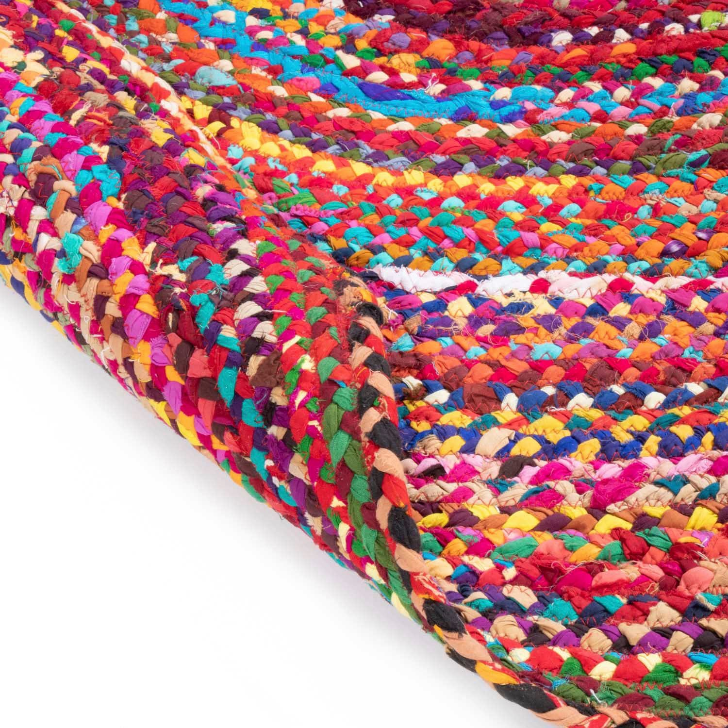 morgenland Wollen kleed Sisalkleed vloerkleed Indigo Stripy