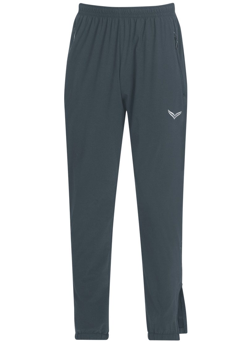 Trigema Jerseybroek TRIGEMA vrijetijdsbroek met ritssluiting in de pijpen (1-delig)