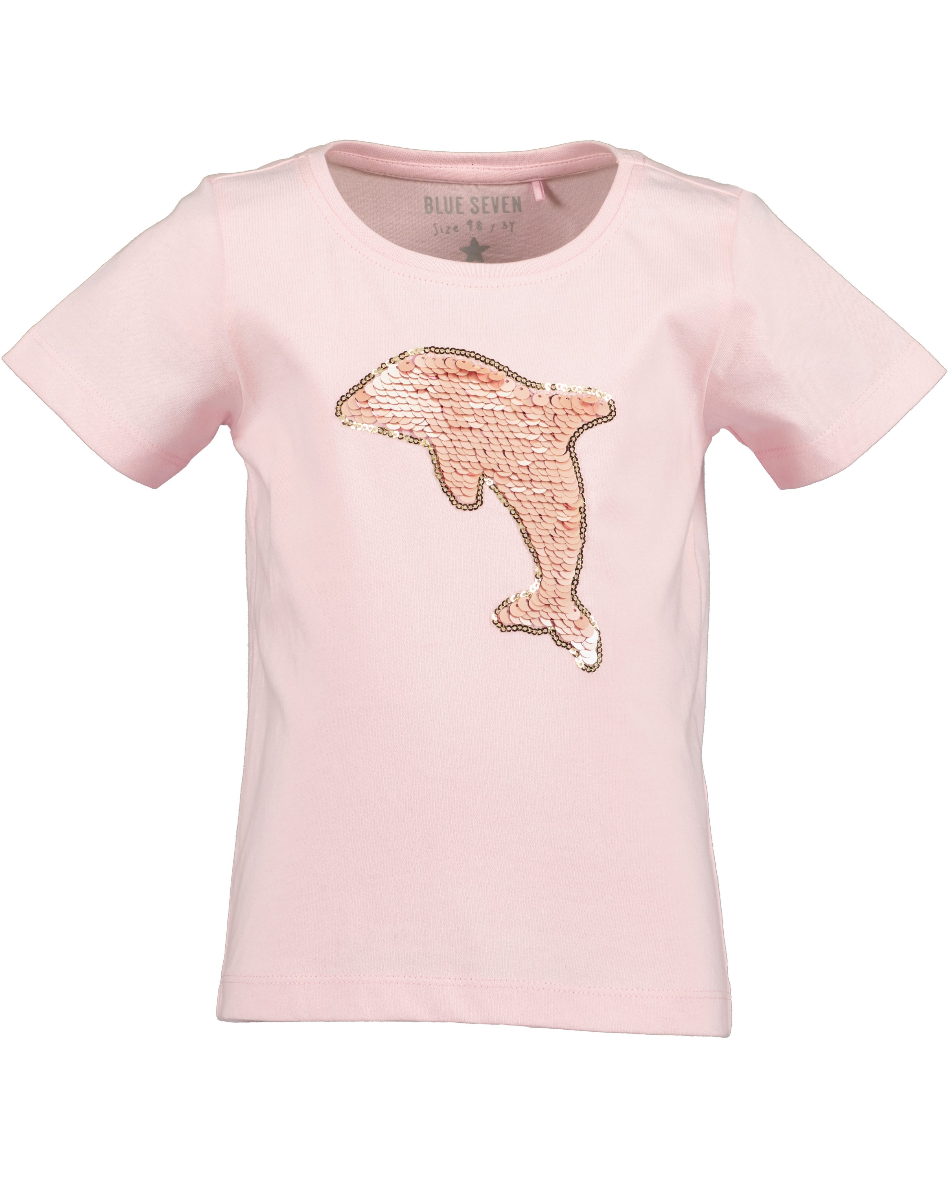 Blue Seven Shirt met korte mouwen meisjes t-shirts maat 104 roze