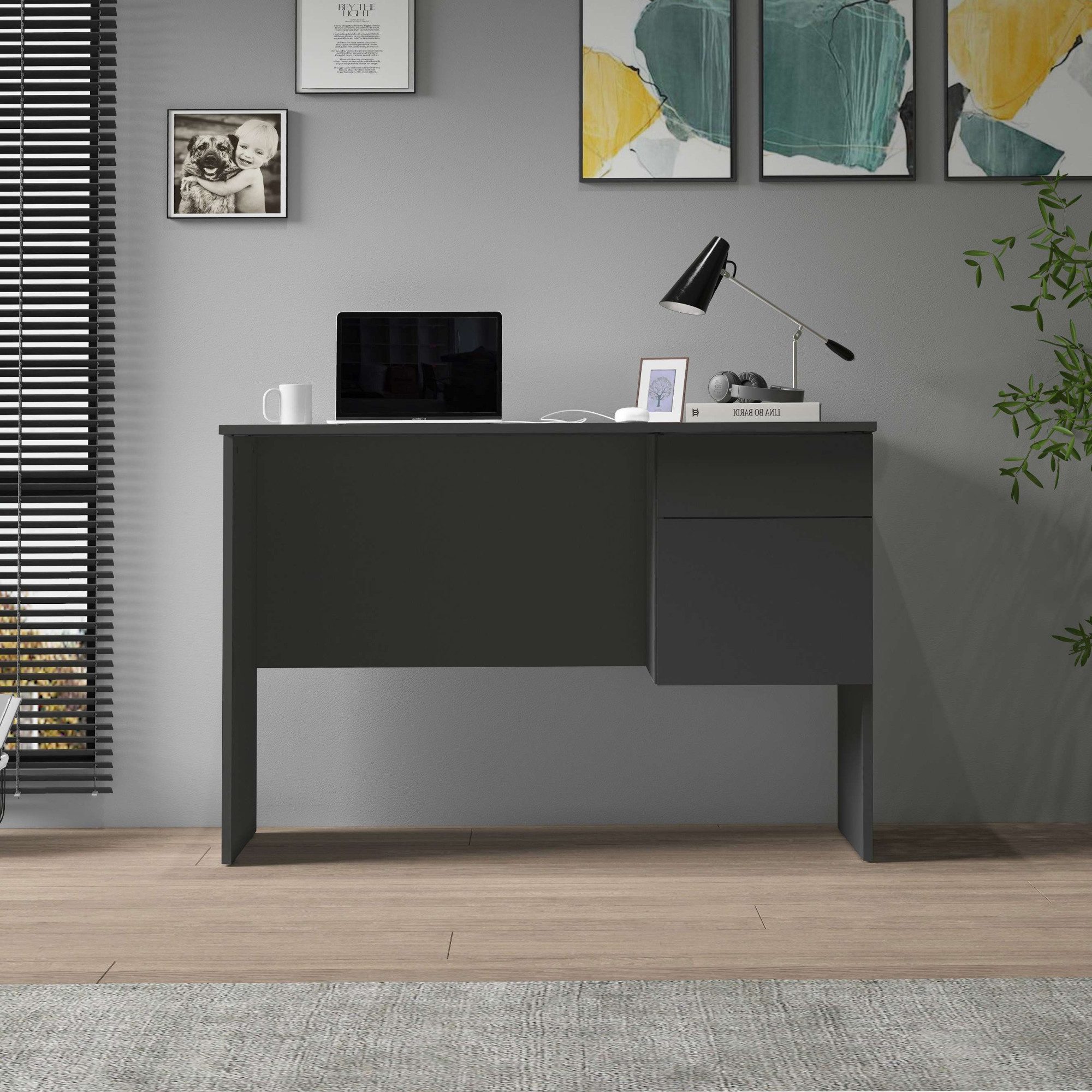 INOSIGN Bureau Essential, Bureau, kleine computertisch, bureautafel voor kantoor (1 stuk)