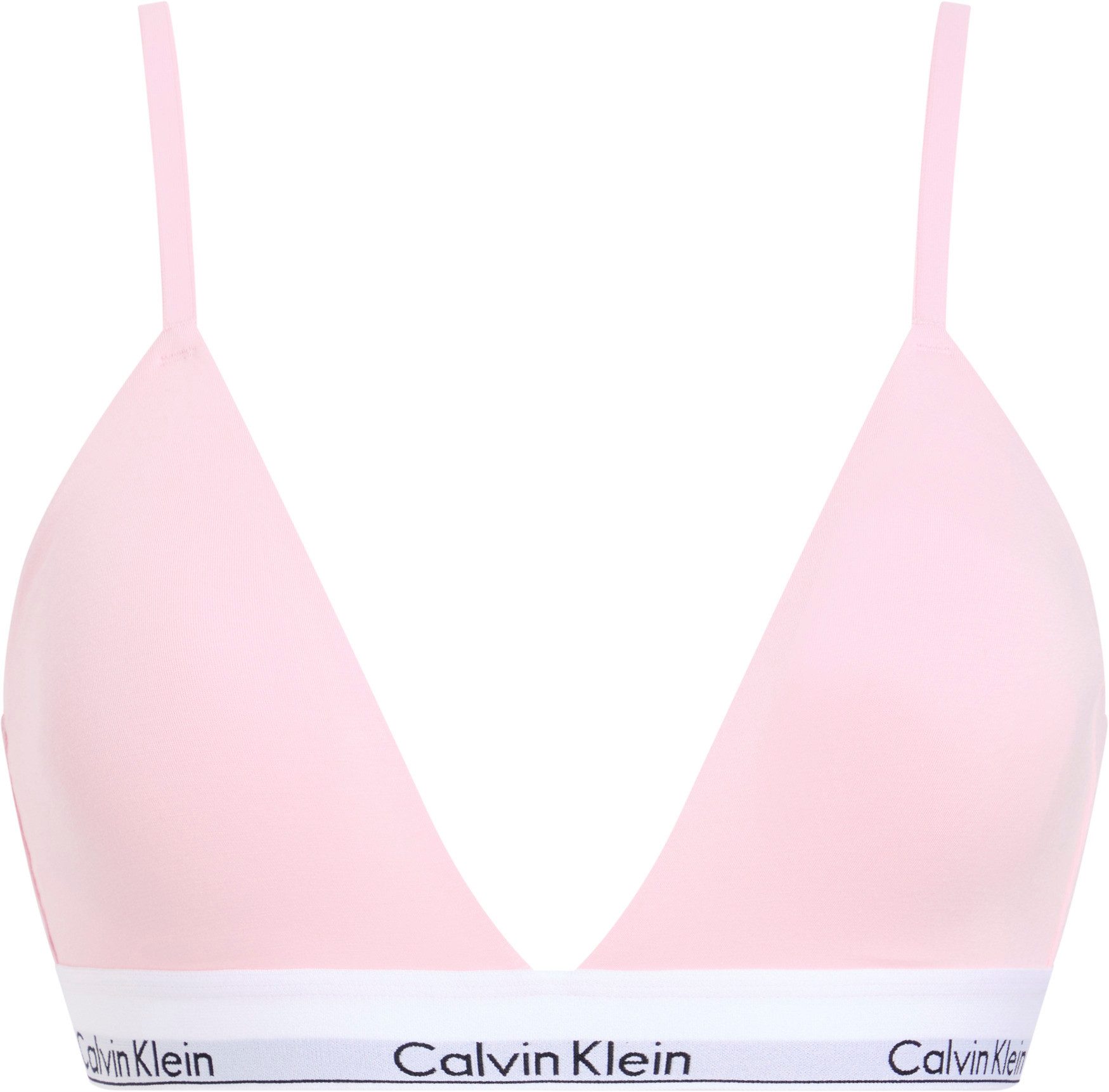 Calvin Klein Triangel-bh LGHT LINED TRIANGLE met ck-logo op de tailleband