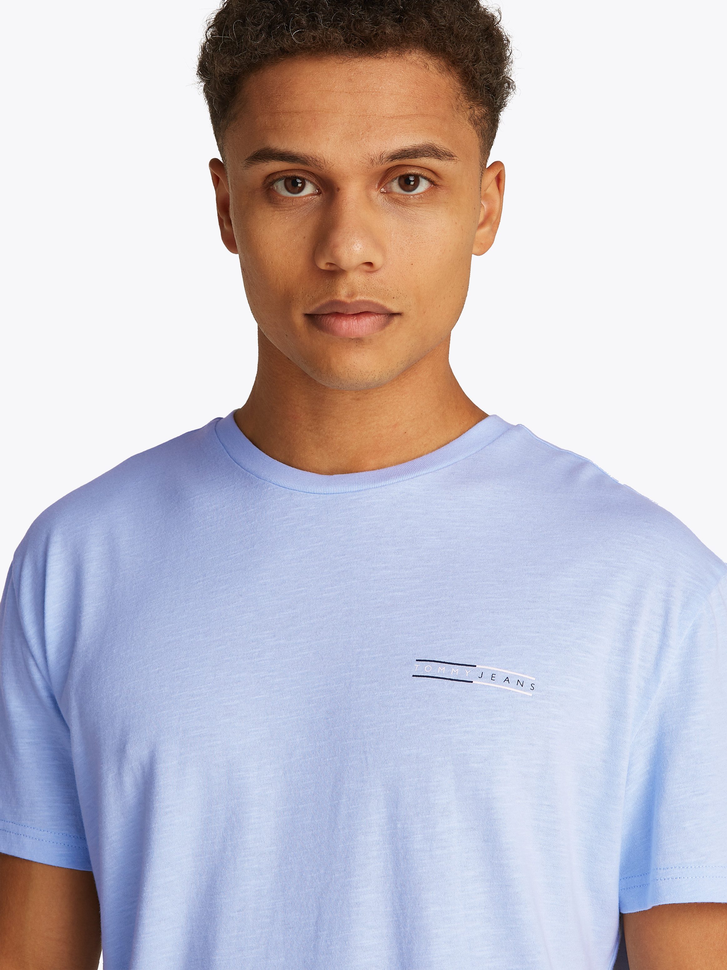 TOMMY JEANS Shirt met korte mouwen TJM REG GRAPHIC SLUB TEE EXT