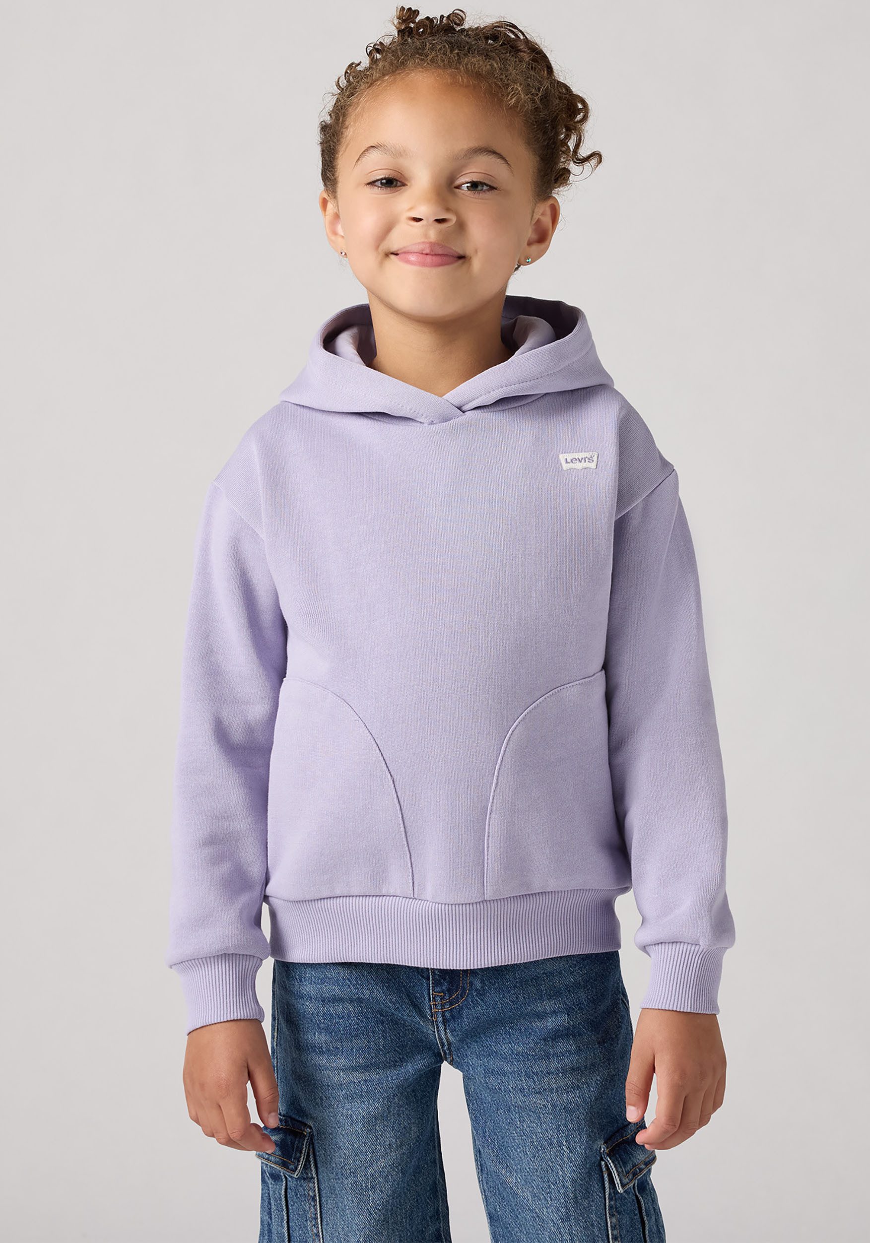 Levi's Kidswear Hoodie met zijzakken voor meisjes