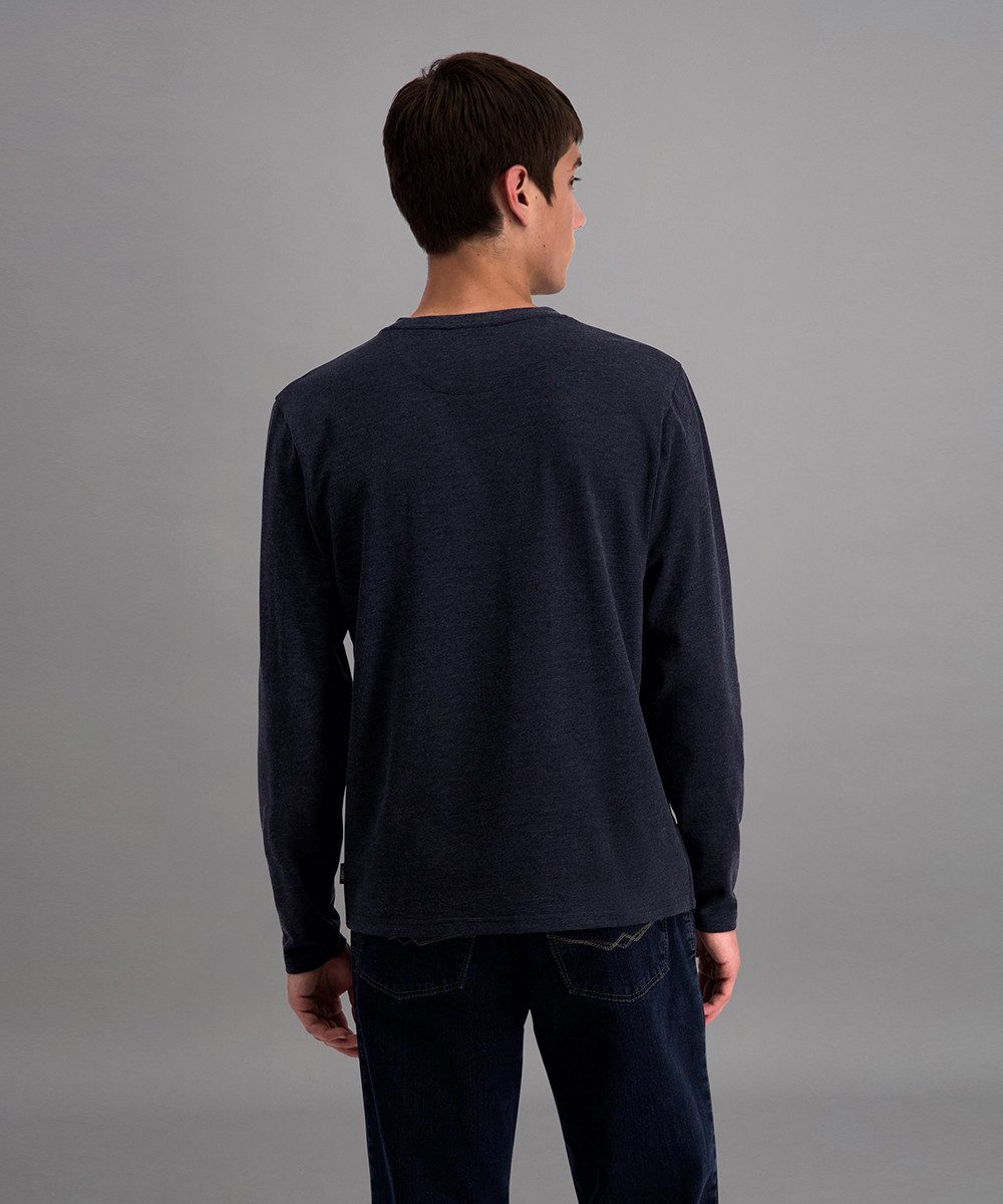 Pioneer Authentic Jeans Shirt met lange mouwen in normale pasvorm