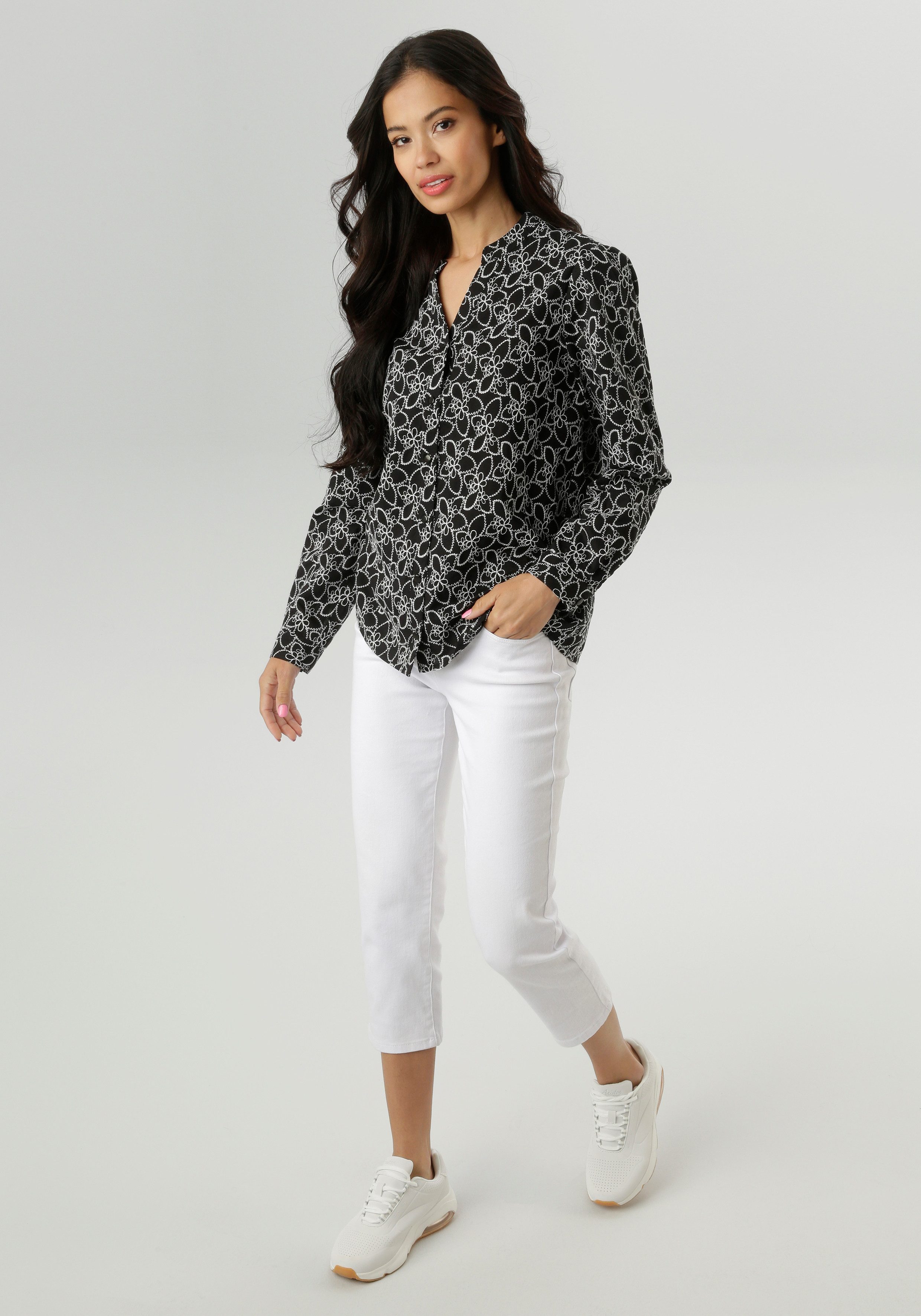 Aniston SELECTED Blouse met lange mouwen