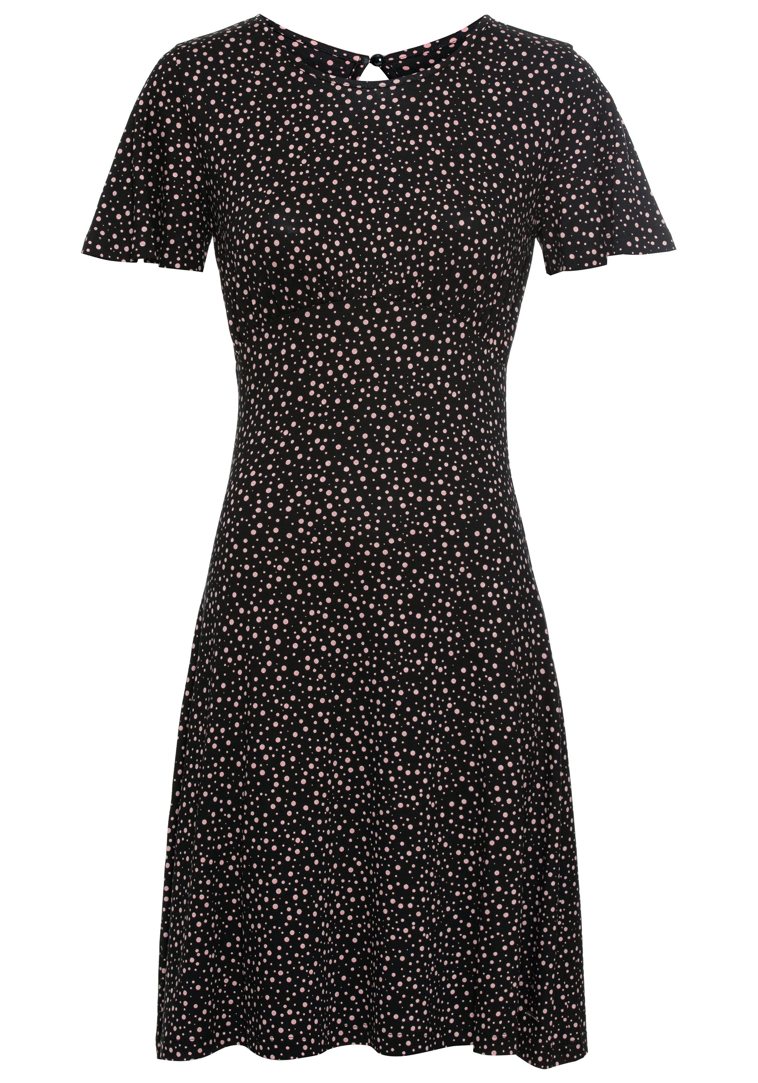 Laura Scott Zomerjurk korte jurk, vrouwelijke look, van single-jersey, halfarm