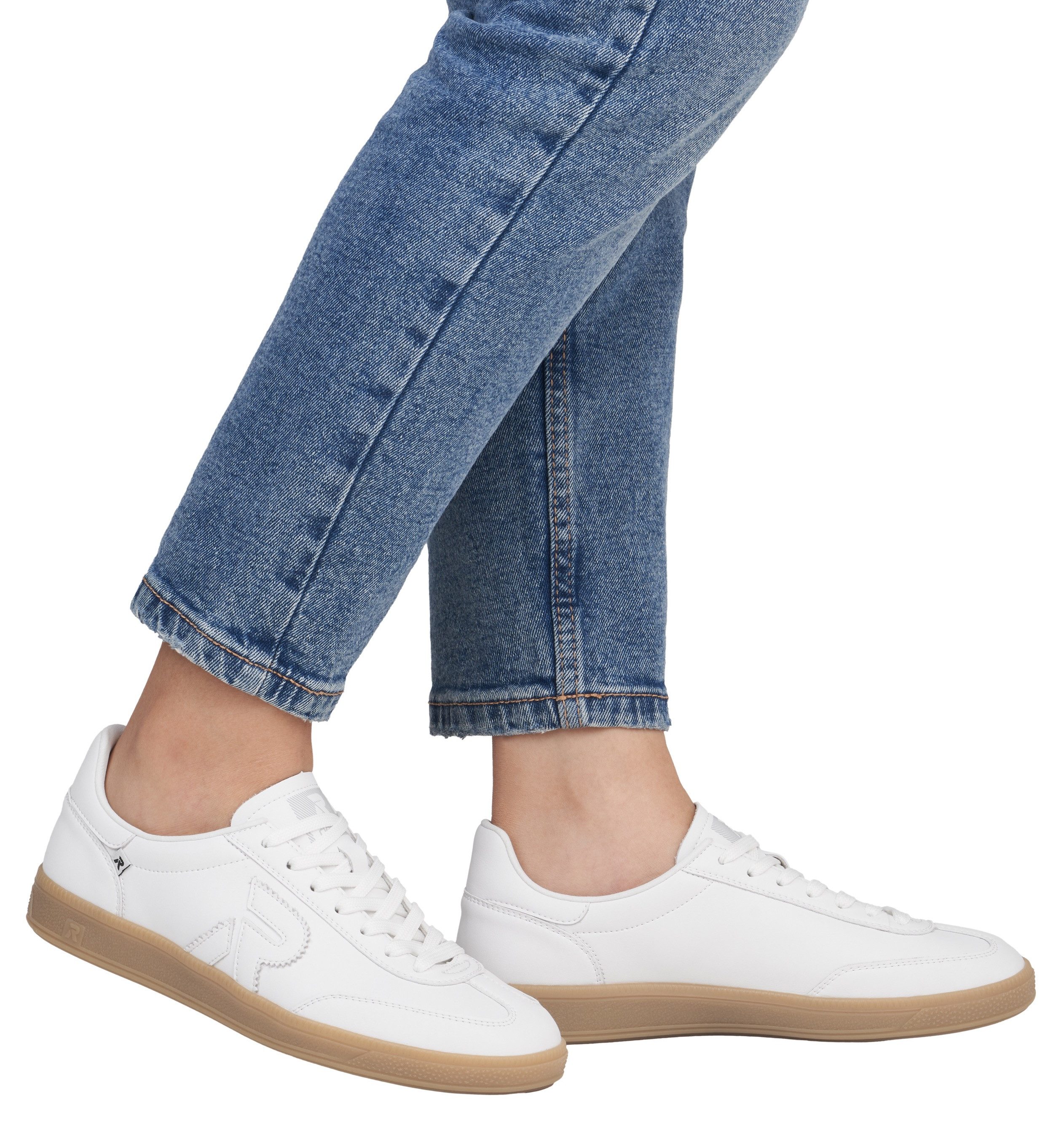 RIEKER Sport Sneakers , retro-sneaker, vrijetijdsschoen, lage schoen met uitneembaar voetbed