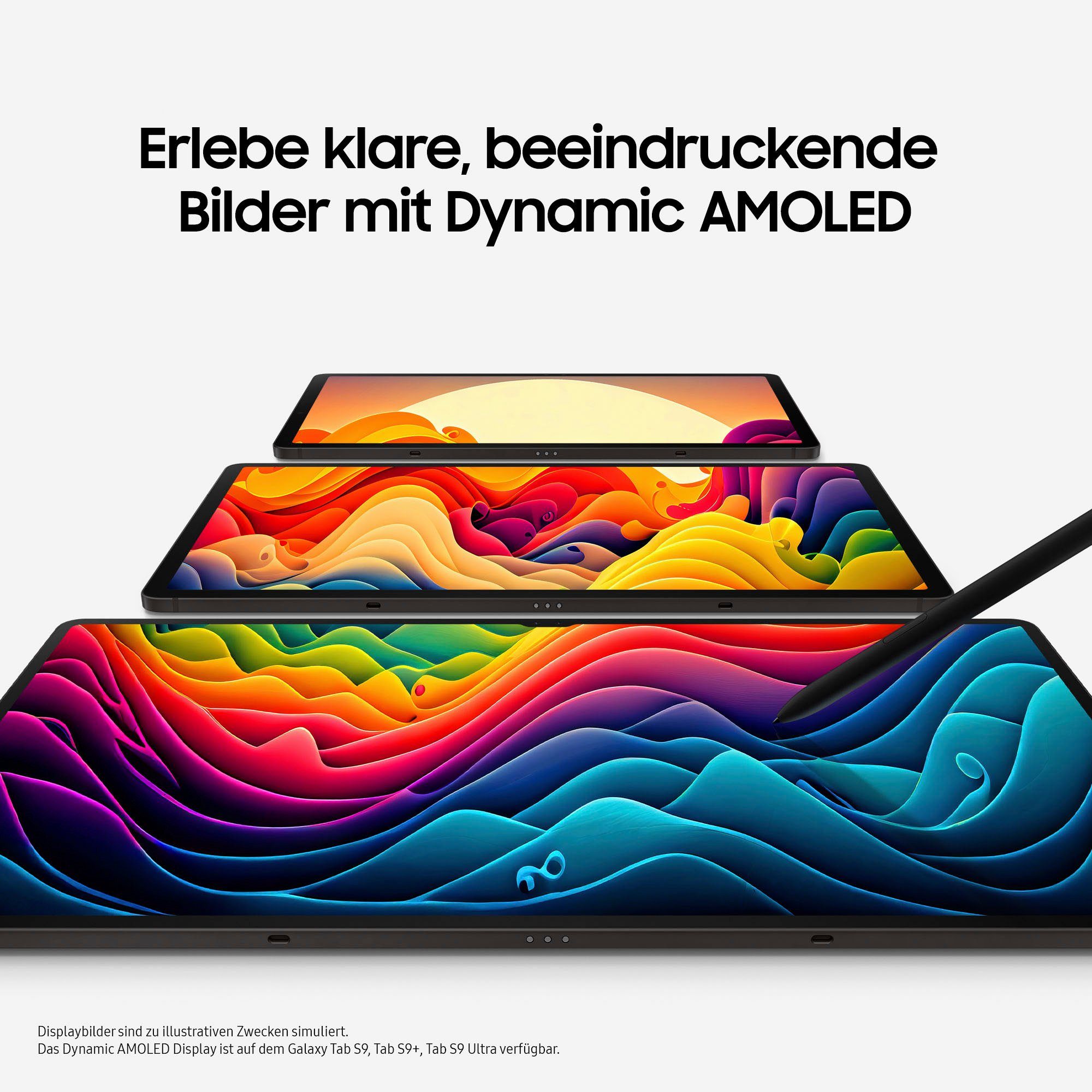 Samsung Tablet Galaxy Tab S9+ 5G, 12,4", Android