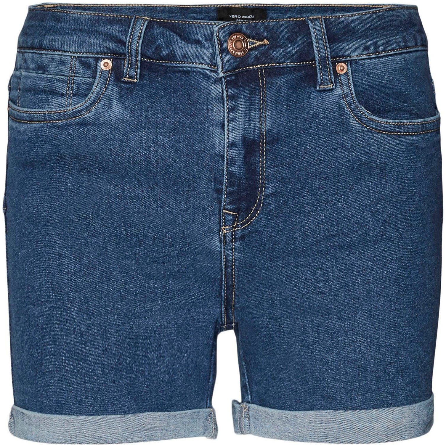 Vero Moda Jeansshort VMLUNA MR FOLD SHORTS MIX GA NOOS