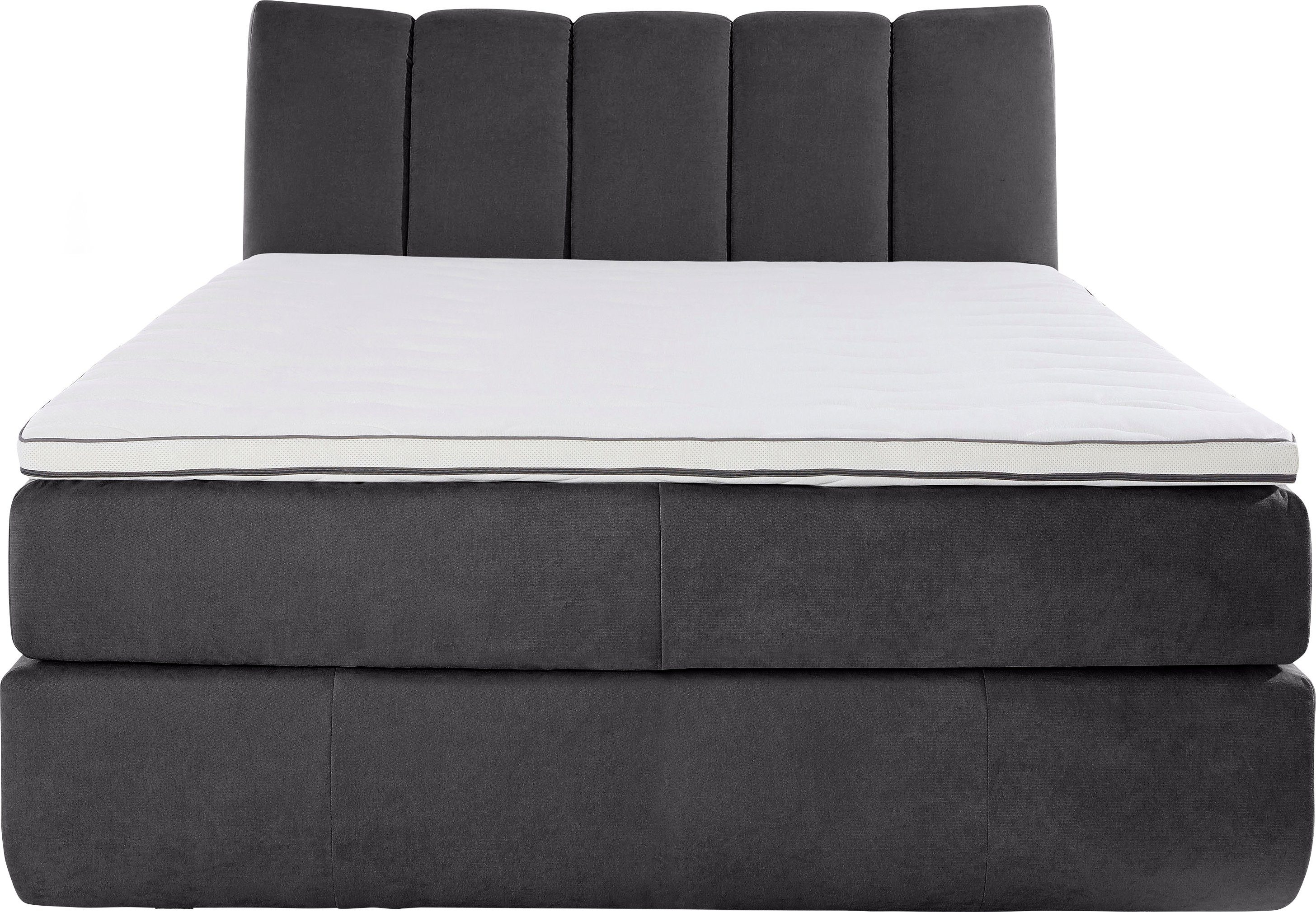 Leonique Boxspring Océane Los van de vloer- werkt vrijzwevend, verschillende hardheden (ook H4)