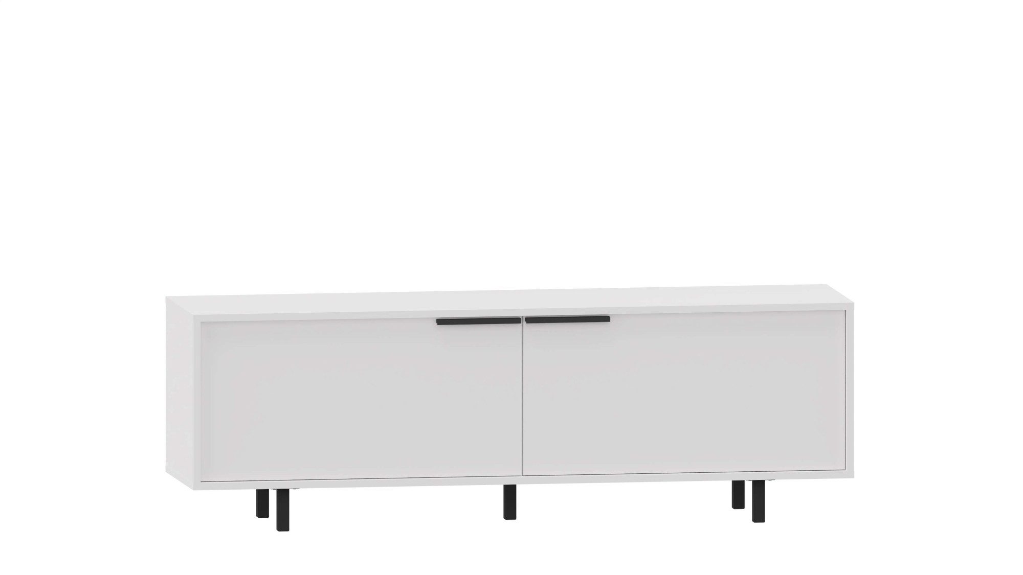 INOSIGN Tv-meubel Dinant TV-kast met 2 kleppen, kabeldoorvoer, breedte 150 cm, hoogte 50 cm