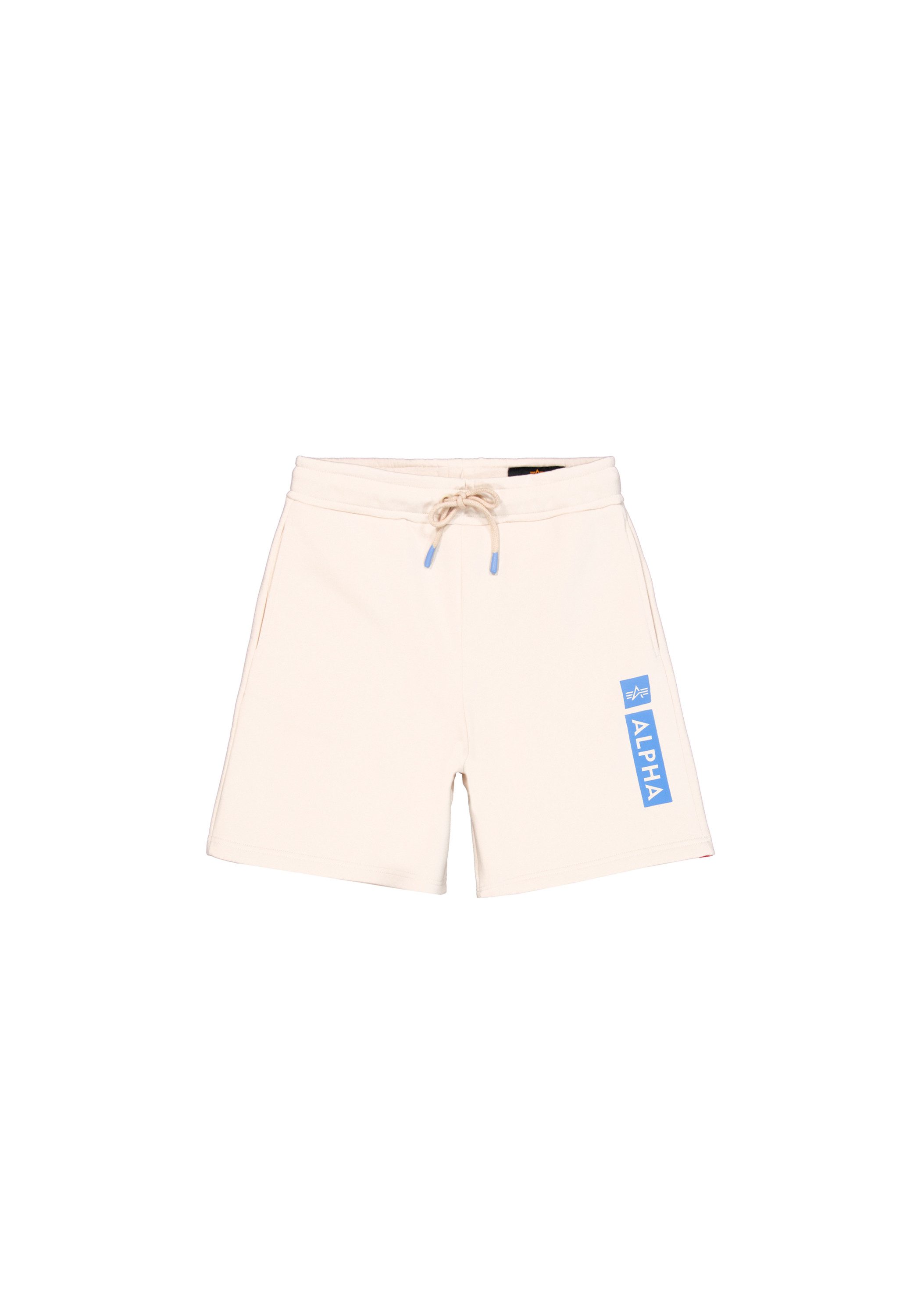 Alpha Industries Short Alpha Industries Men - Shorts Alpha Puff Print Short heren broeken maat 3XL wit