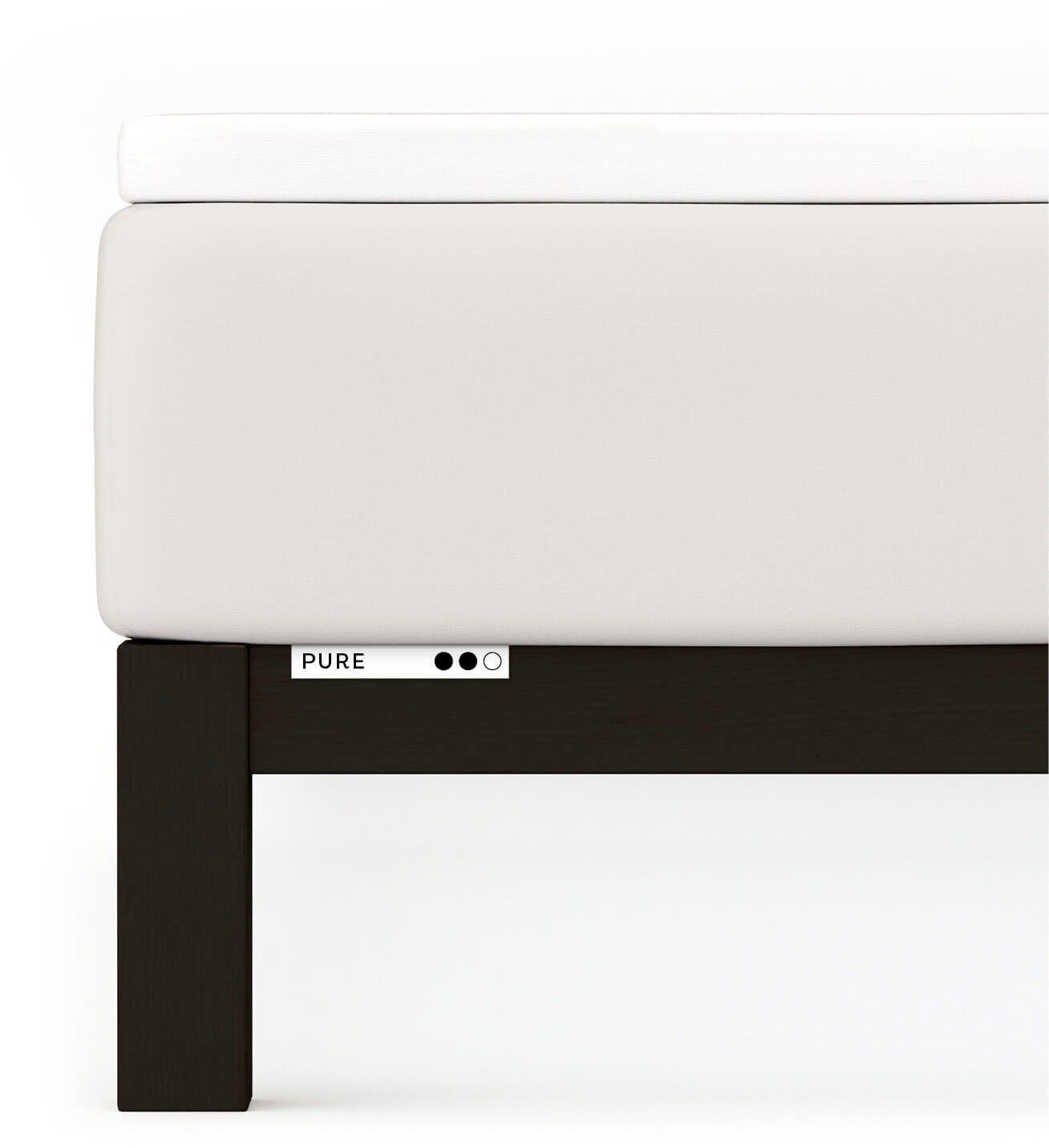 Schlafgut Hoeslaken PURE TOPPER in maat 90x200, 140x200 of 180x200 cm, hoes voor topper van 100% biologische katoen, voor matrassen tot 10 cm hoogte, beddengoed (1 stuk)