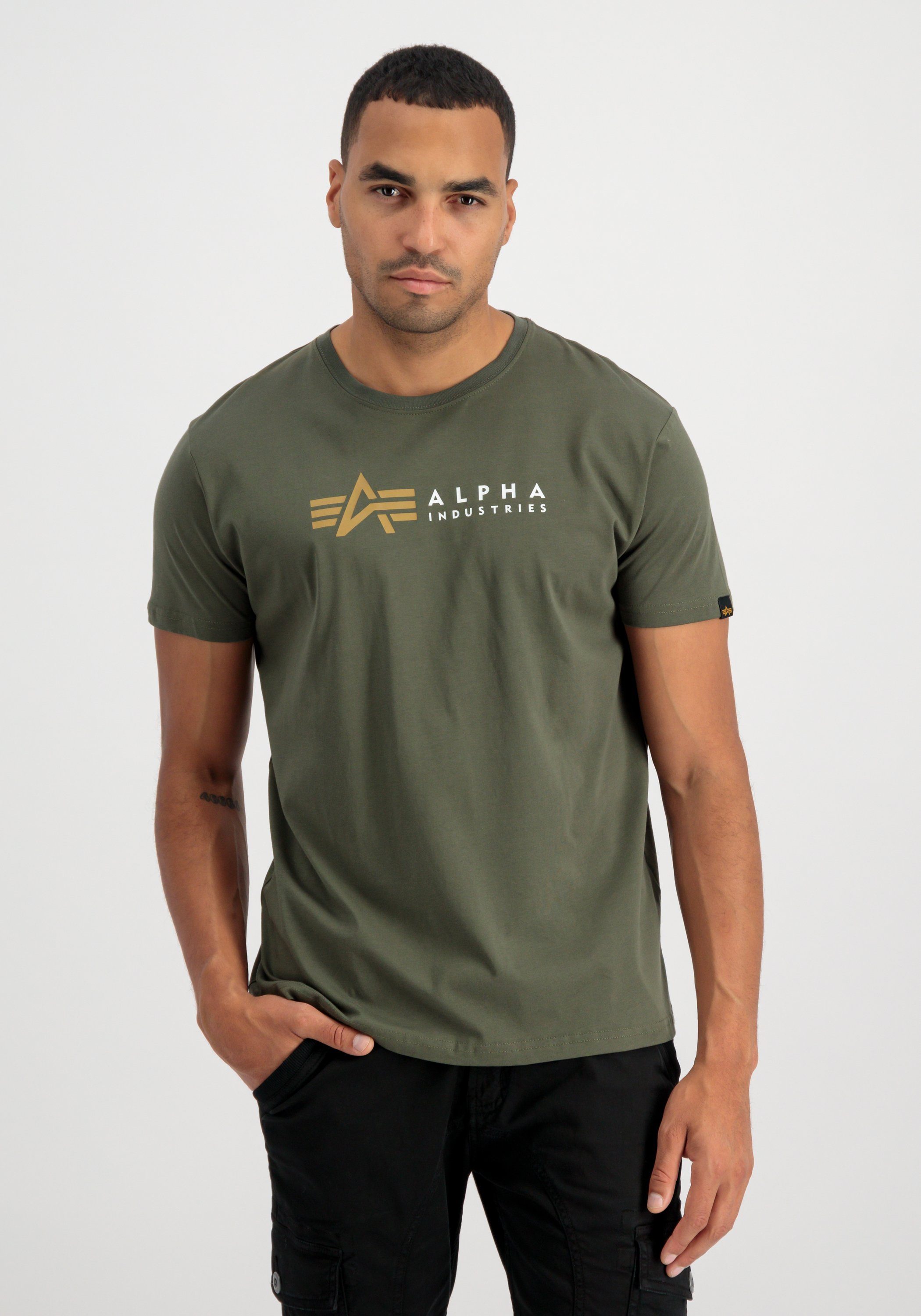 Alpha Industries T-shirt  Men - T-Shirts Alpha Label T