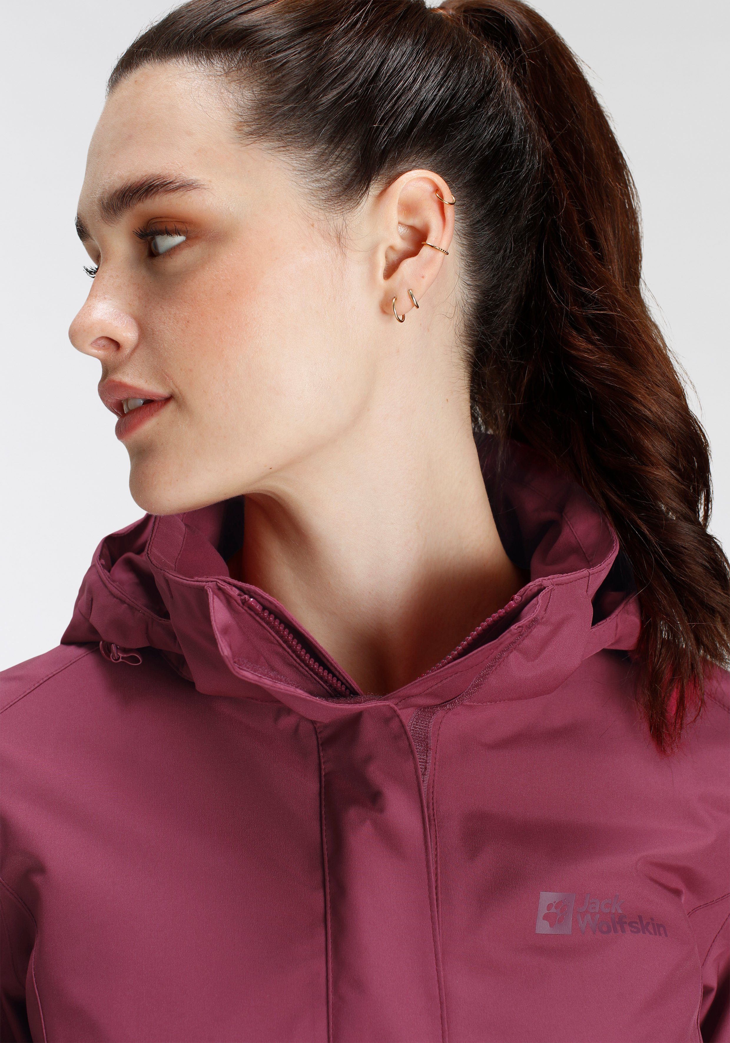 Jack Wolfskin Functioneel jack TOCORA JACKET WOMEN Waterdicht & winddicht & ademend