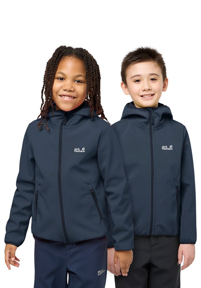 Jack Wolfskin Softshell-jack FOURWINDS JACKET KIDS