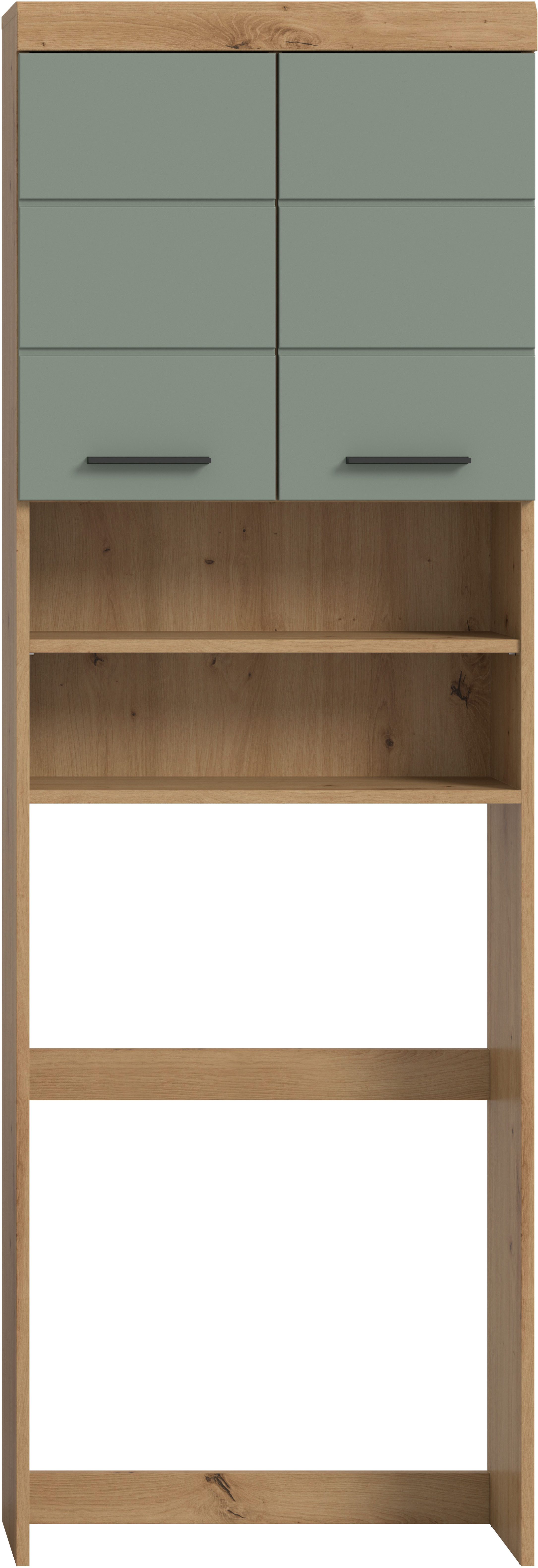 INOSIGN Kast voor wasmachine Siena, breedte 63 cm, voor wasmachine & droger, 2 deuren, MDF-front