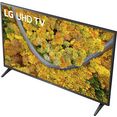 lg lcd-led-tv 65up75009lf, 164 cm - 65 ", 4k ultra hd, smart-tv, lg local contrast | spraakondersteuning | hdr10 pro zwart