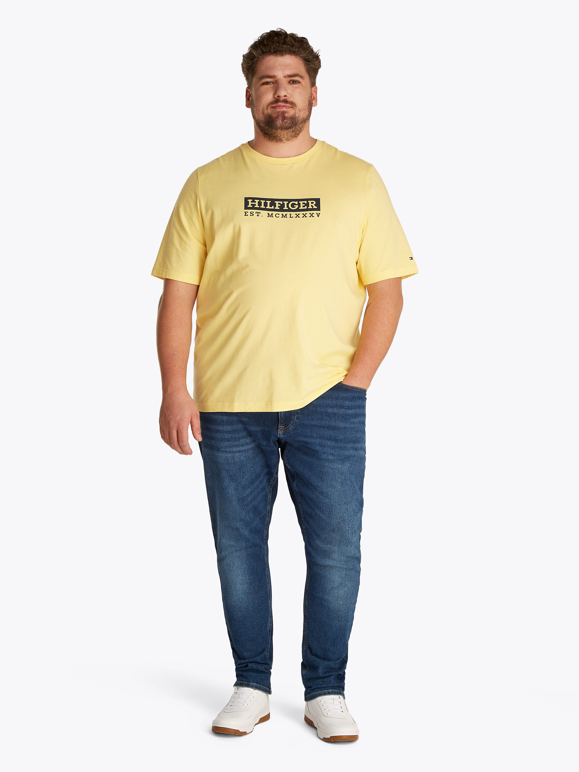 Tommy Hilfiger Shirt met korte mouwen BT-COLOUR TO COLOR GRAPHIC TEE-B