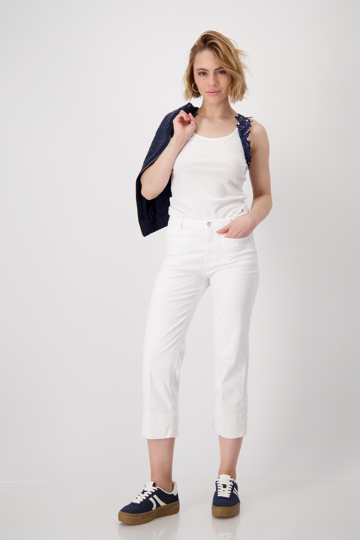 Monari 7/8 jeans in five-pocketsstijl
