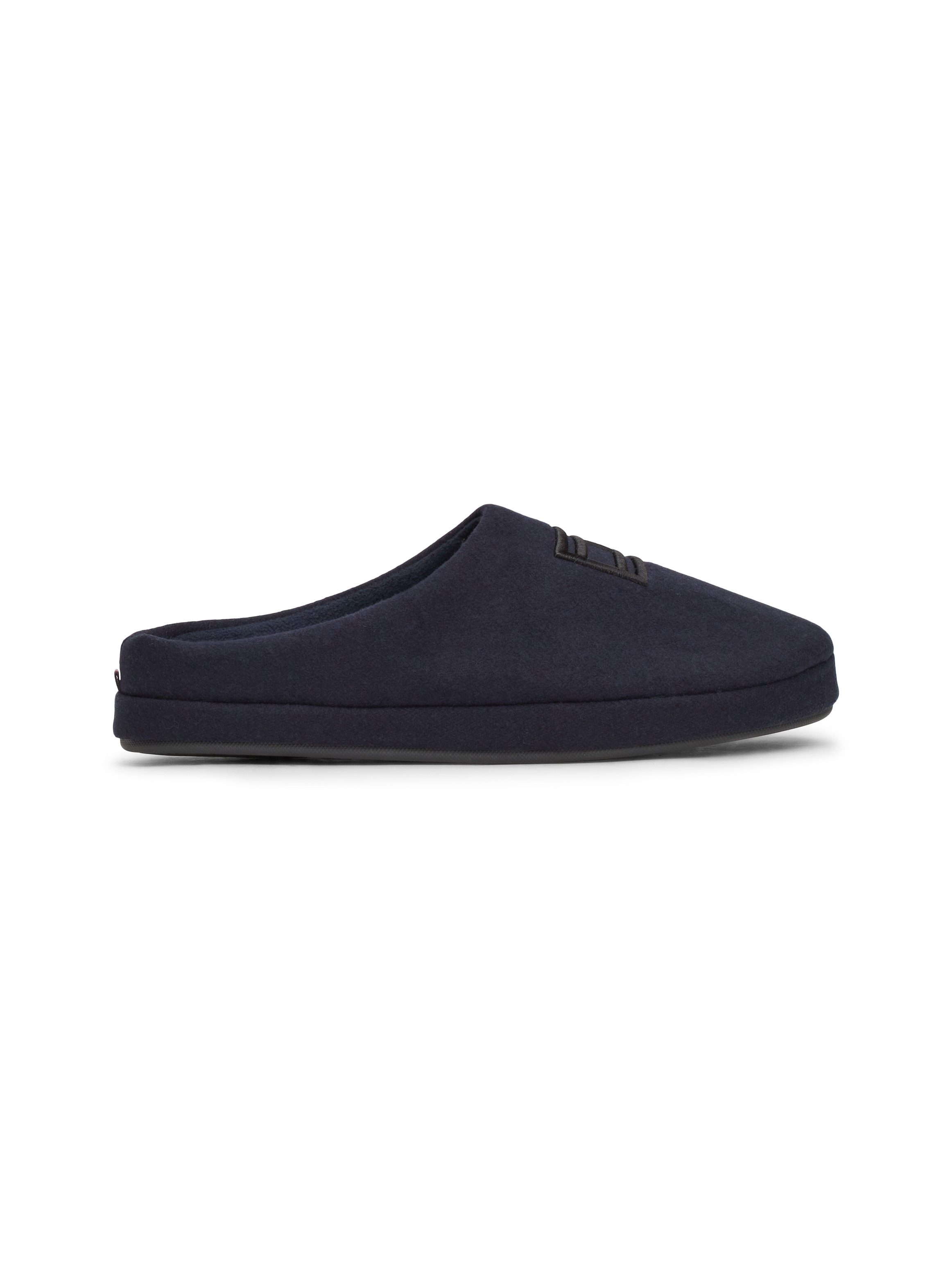 Tommy Hilfiger Pantoffels FLAG WARM FELT HOUSE SHOE casual mode, slippers, pantoffel, instapschoen met th-borduursel