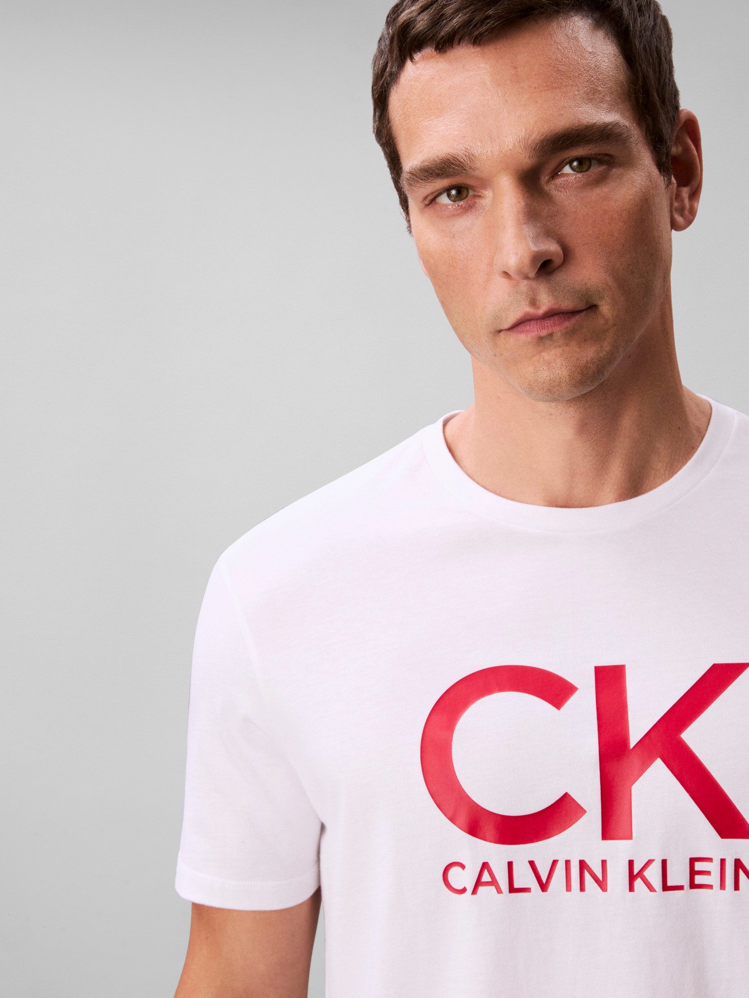 Calvin Klein T-shirt SS 30S EU CK CALVIN GRAPHIC TEE