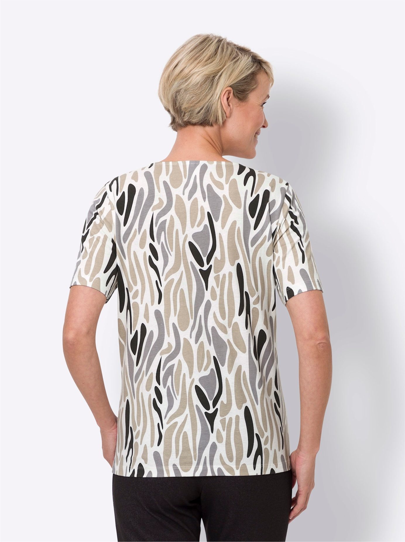 Classic Basics Shirt met ronde hals (1-delig)
