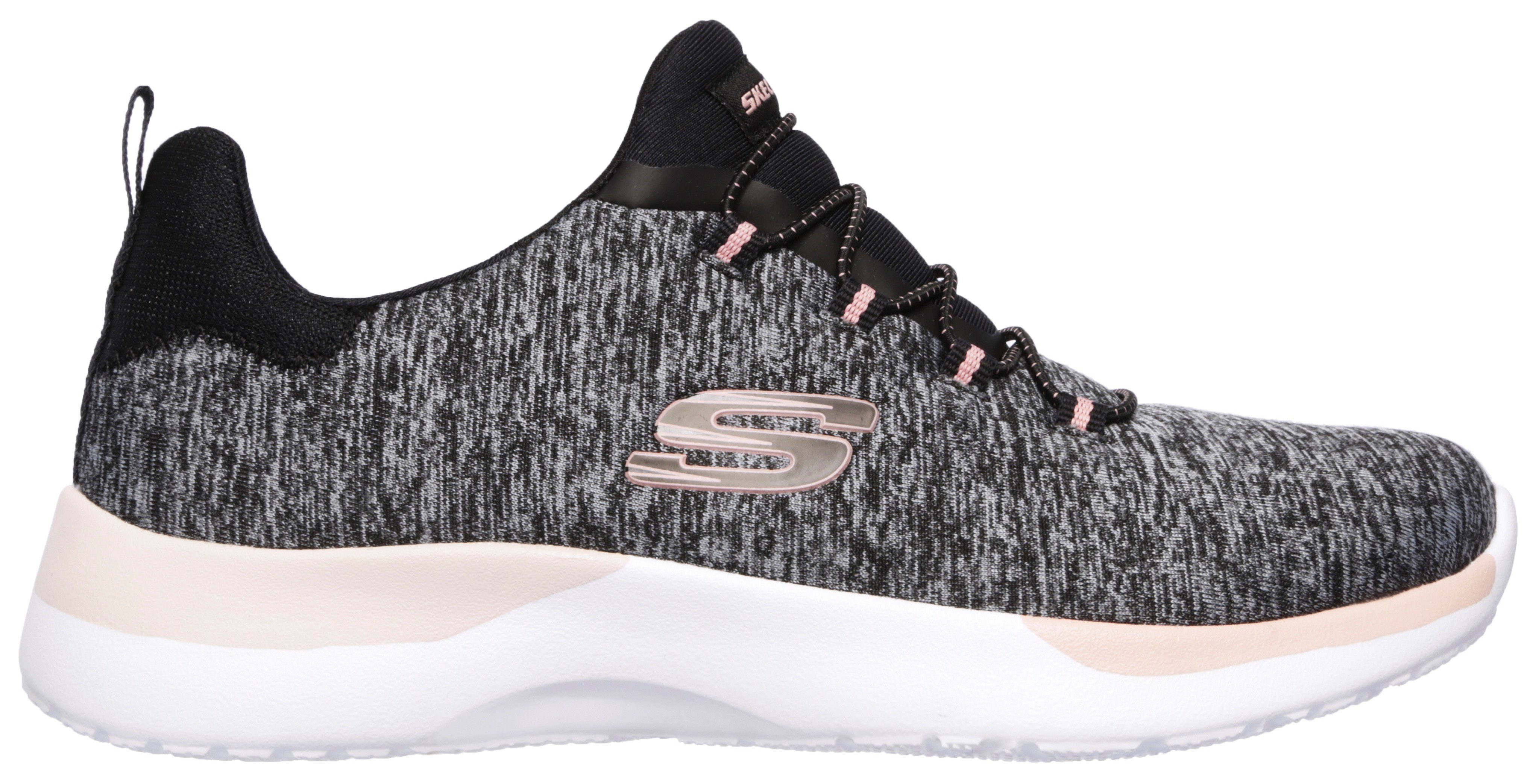 Skechers Slip-on sneakers DYNAMIGHT-BREAK-THROUGH Trainingsschoen, vrijetijdsschoen met praktische Gummitrek