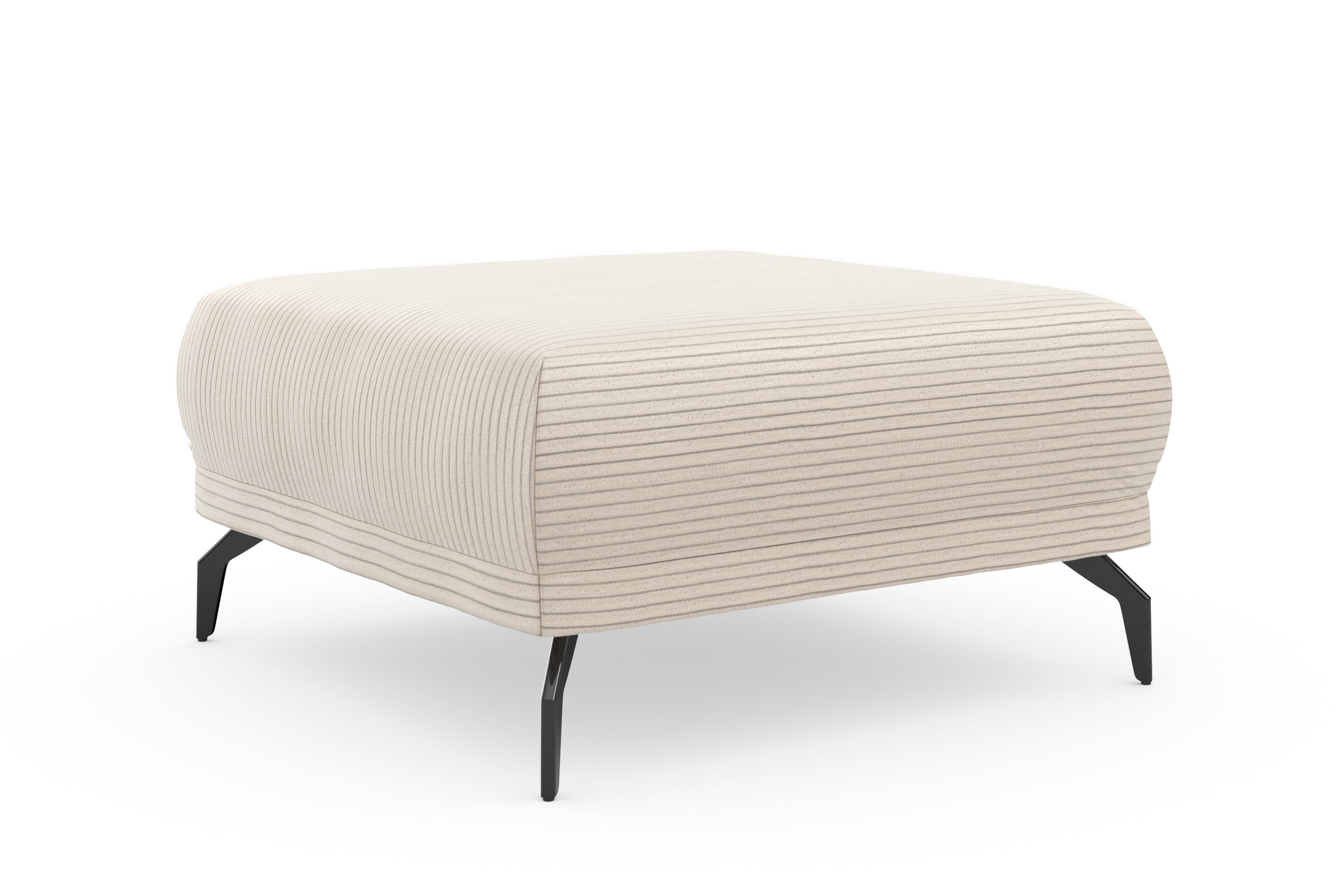 INOSIGN Hocker Coco Cord-bekleding in 2 uitvoeringen, poten 15 cm hoog