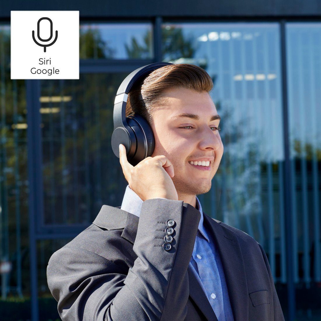 Hama Bluetooth-hoofdtelefoon Bluetooth-koptelefoon "Passion Voyage", noise cancelling, tot 20u accu