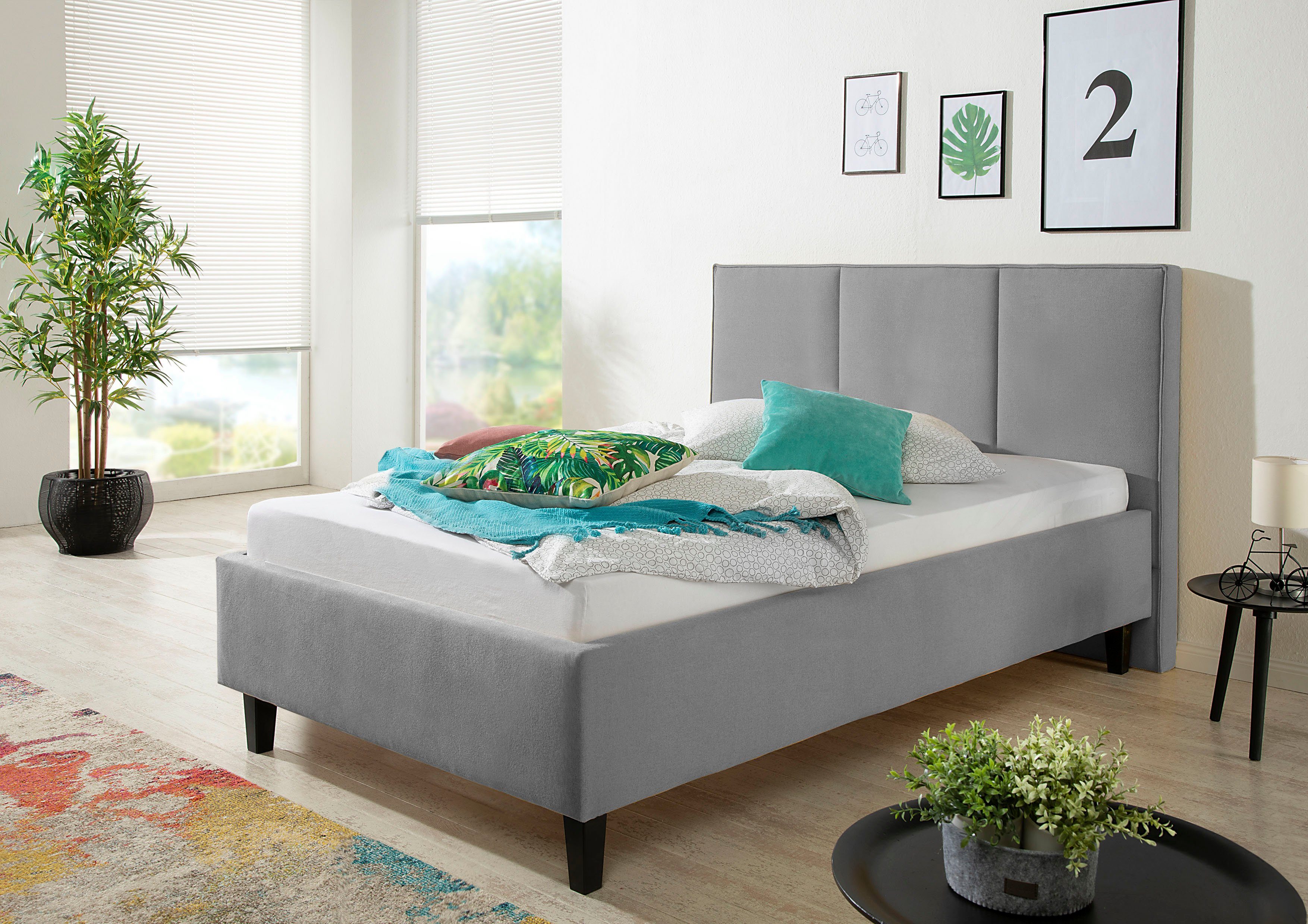 Maintal Gestoffeerd bed inclusief bedkist