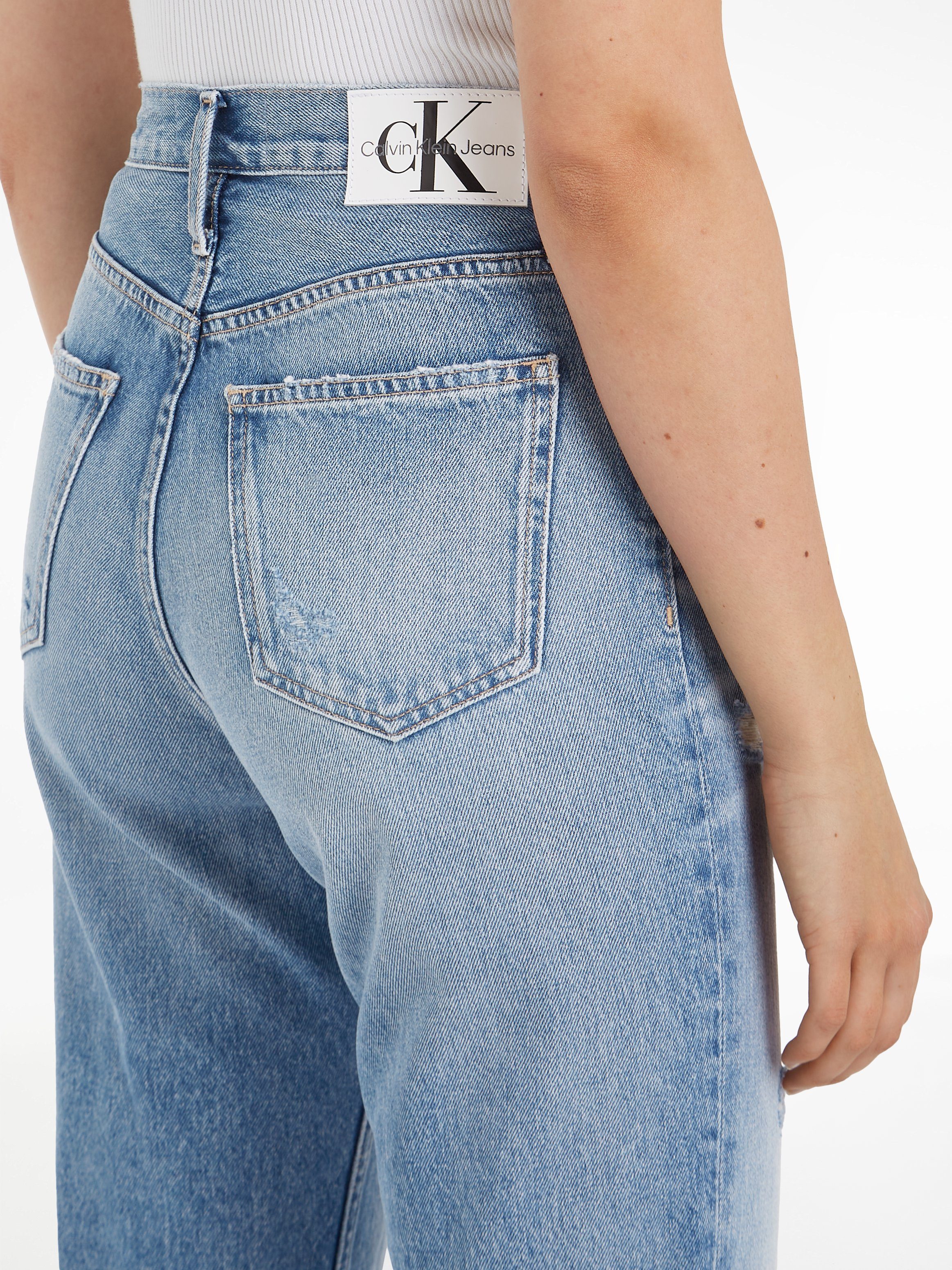 Calvin Klein Mom jeans MOM JEAN in 5-pocketsstijl